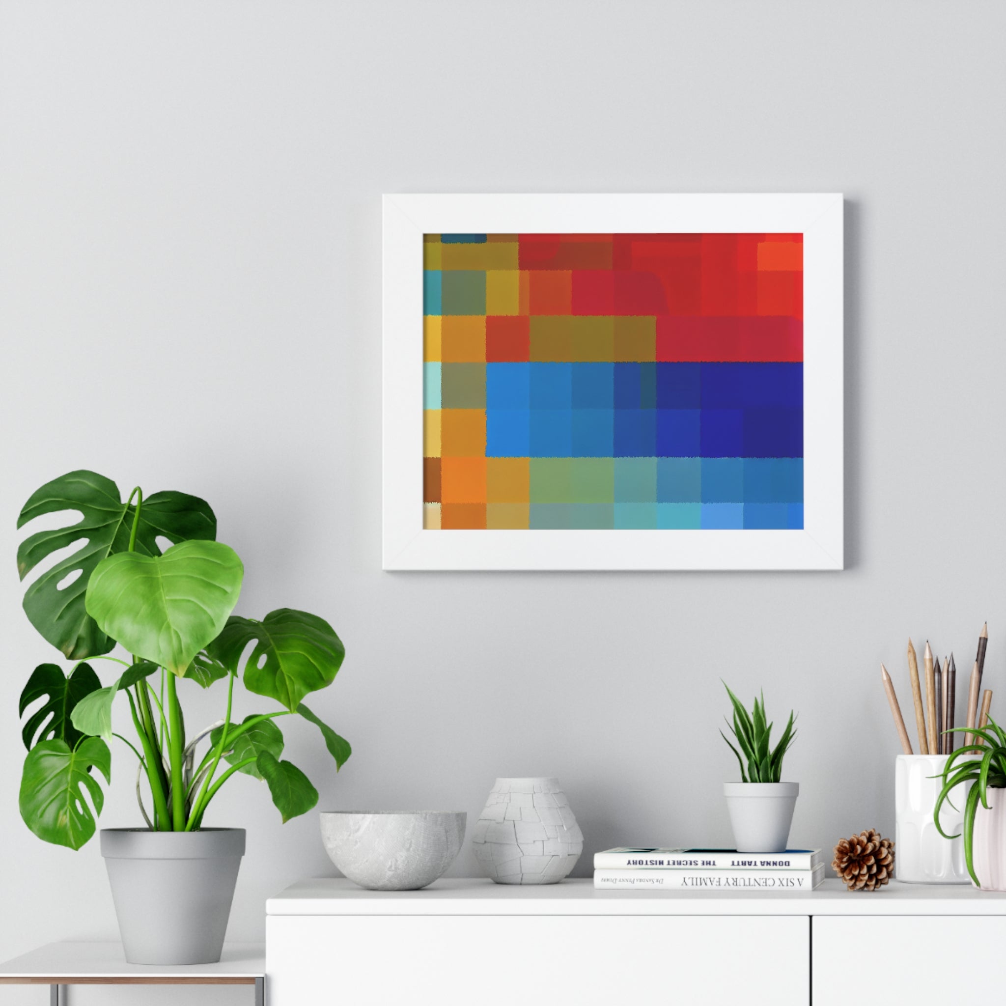 Rhythm of Color | Framed Print