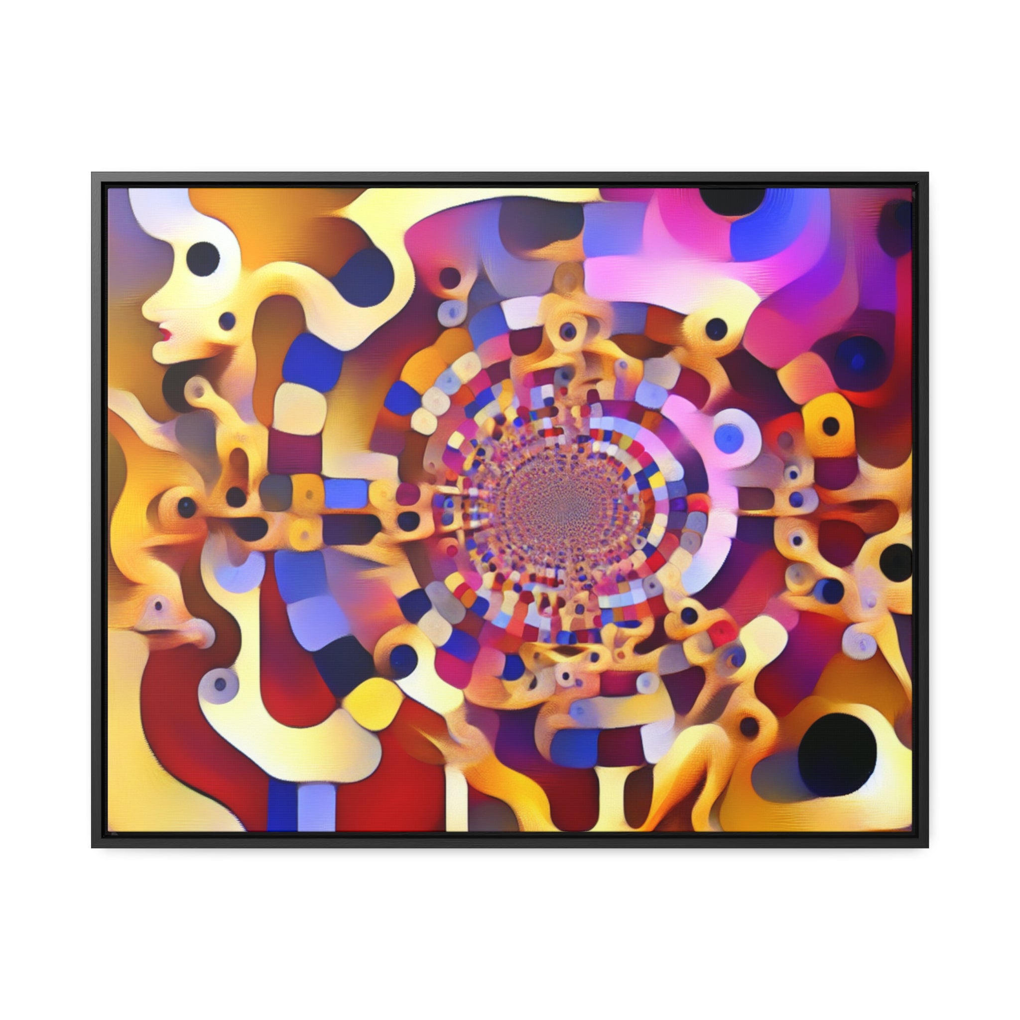 Whispers of Color Dreams | Framed Canvas