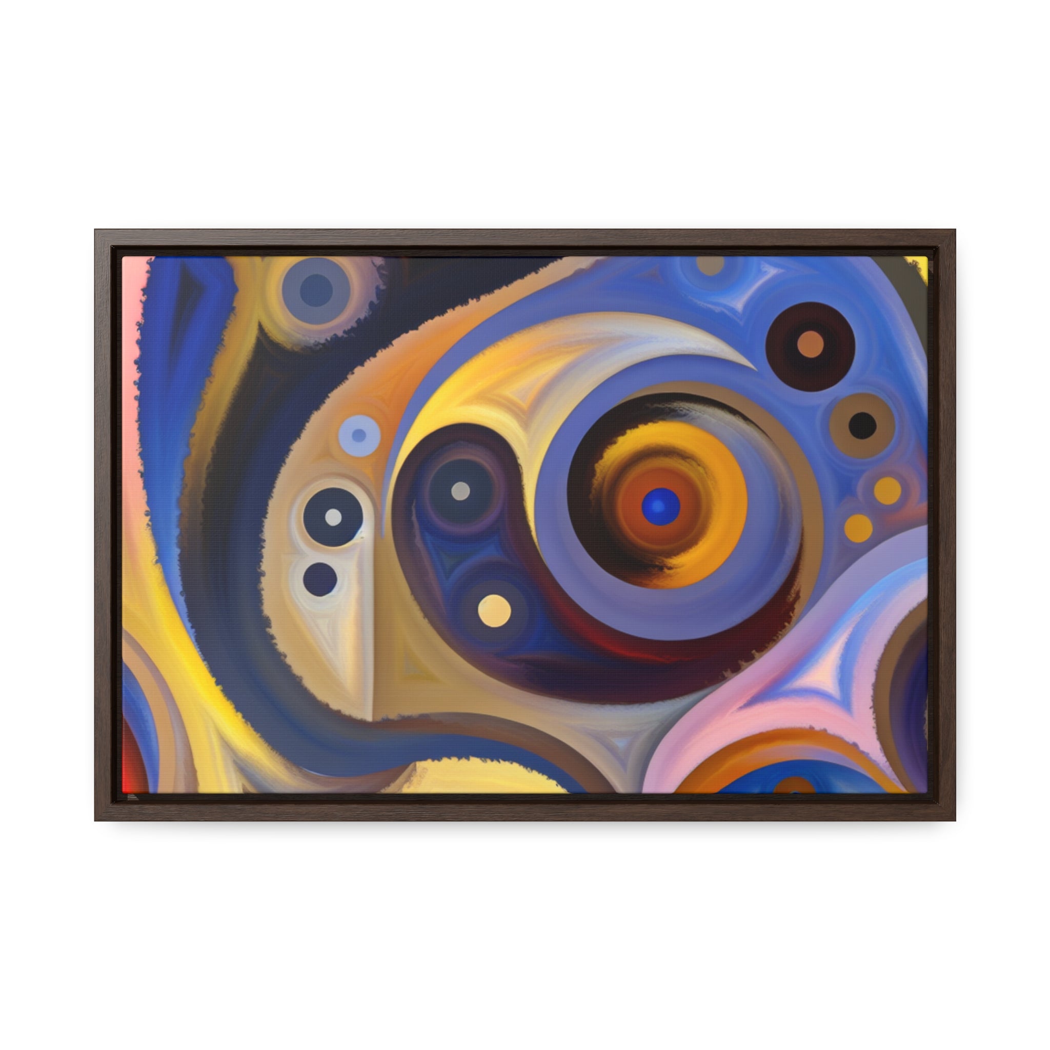 Chaotic Reverie | Framed Canvas