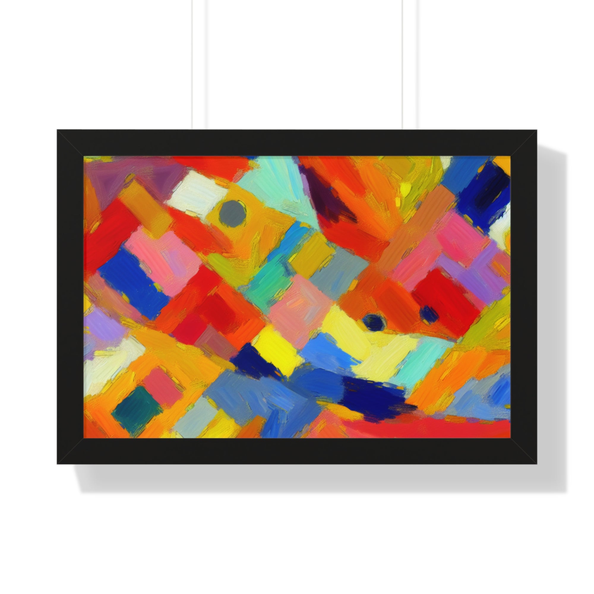 Dynamic Harmony in Color | Framed Print