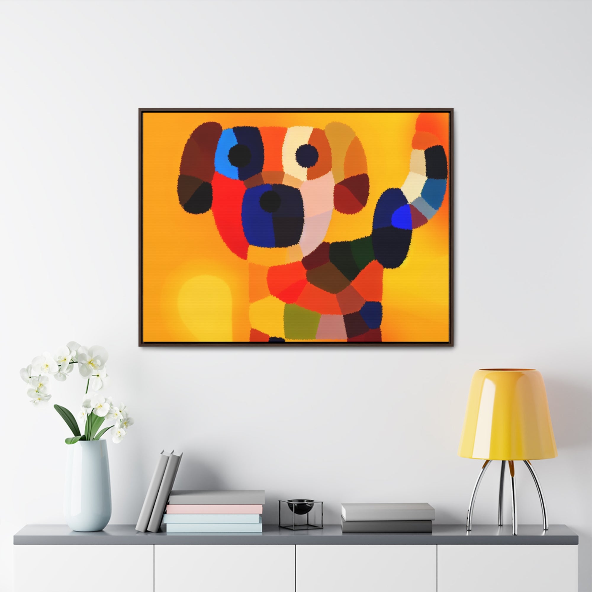 Patches of Playfulness | Framed Canvas