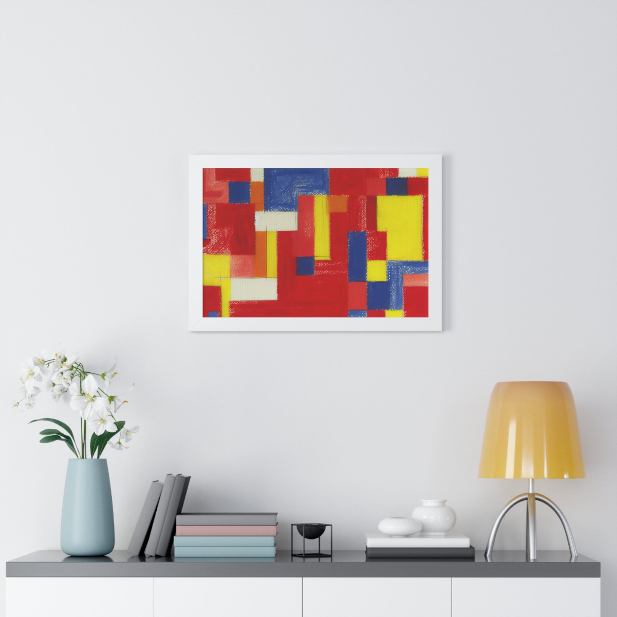 Vibrant Rhythmic Harmony | Framed Print