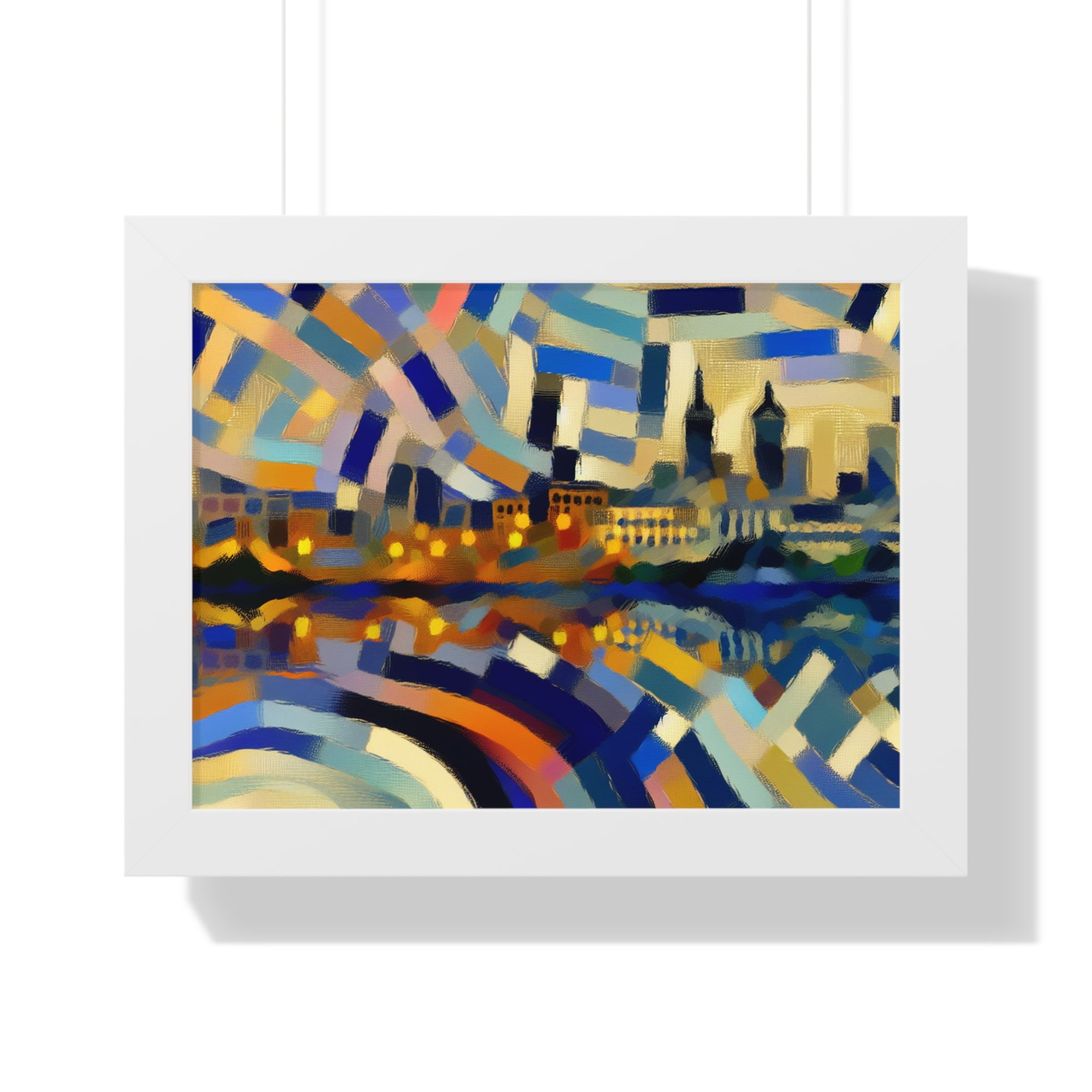 Urban Mirage and Flow | Framed Print