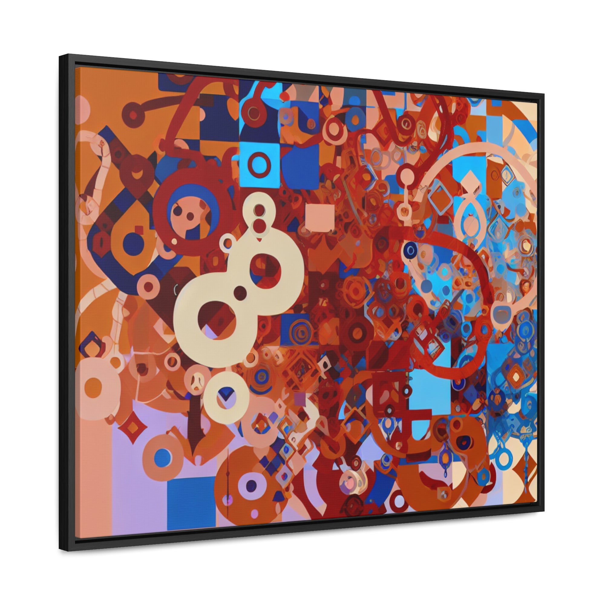 Kaleidoscope Dreams and Whimsy | Framed Canvas