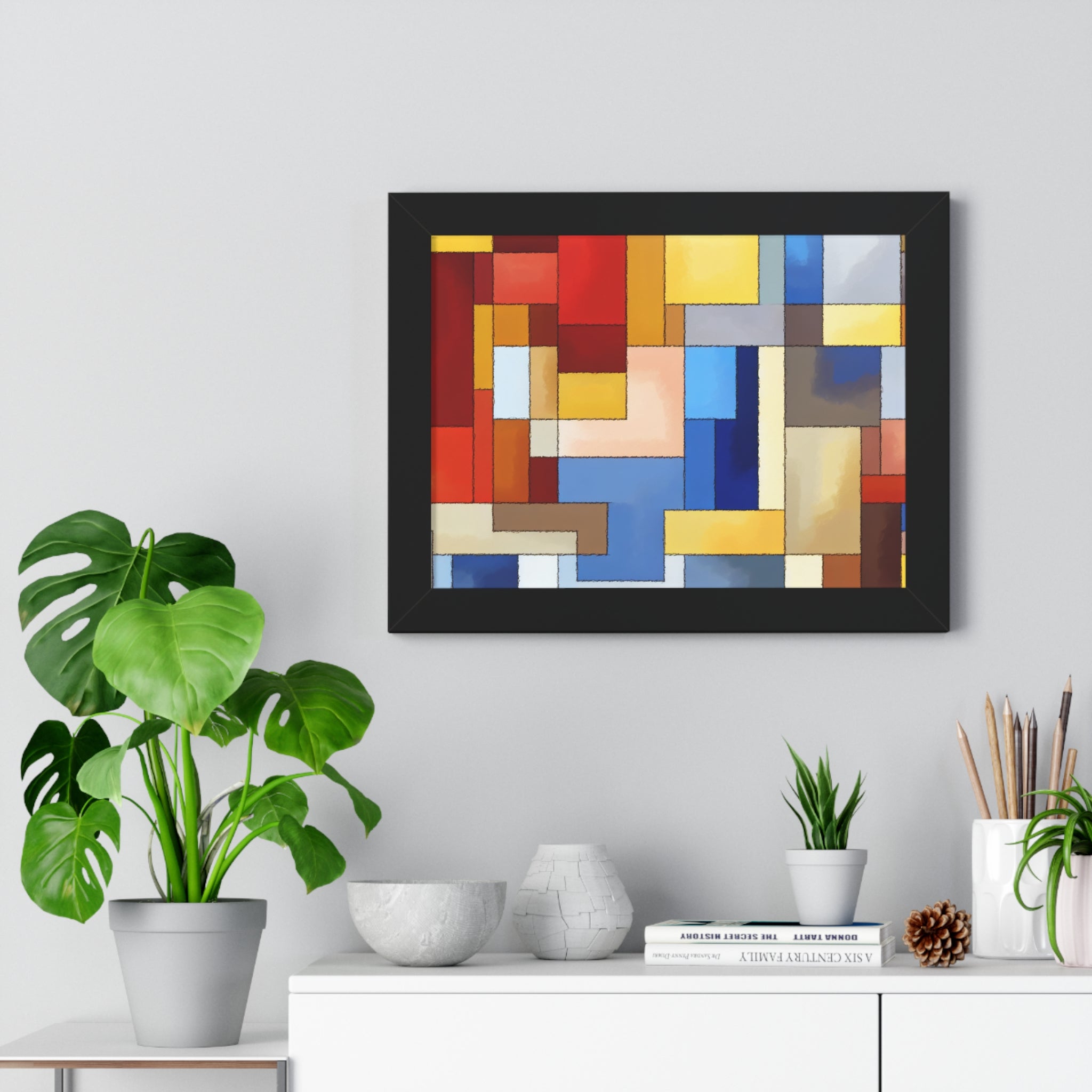 Fragmented Resonance | Framed Print