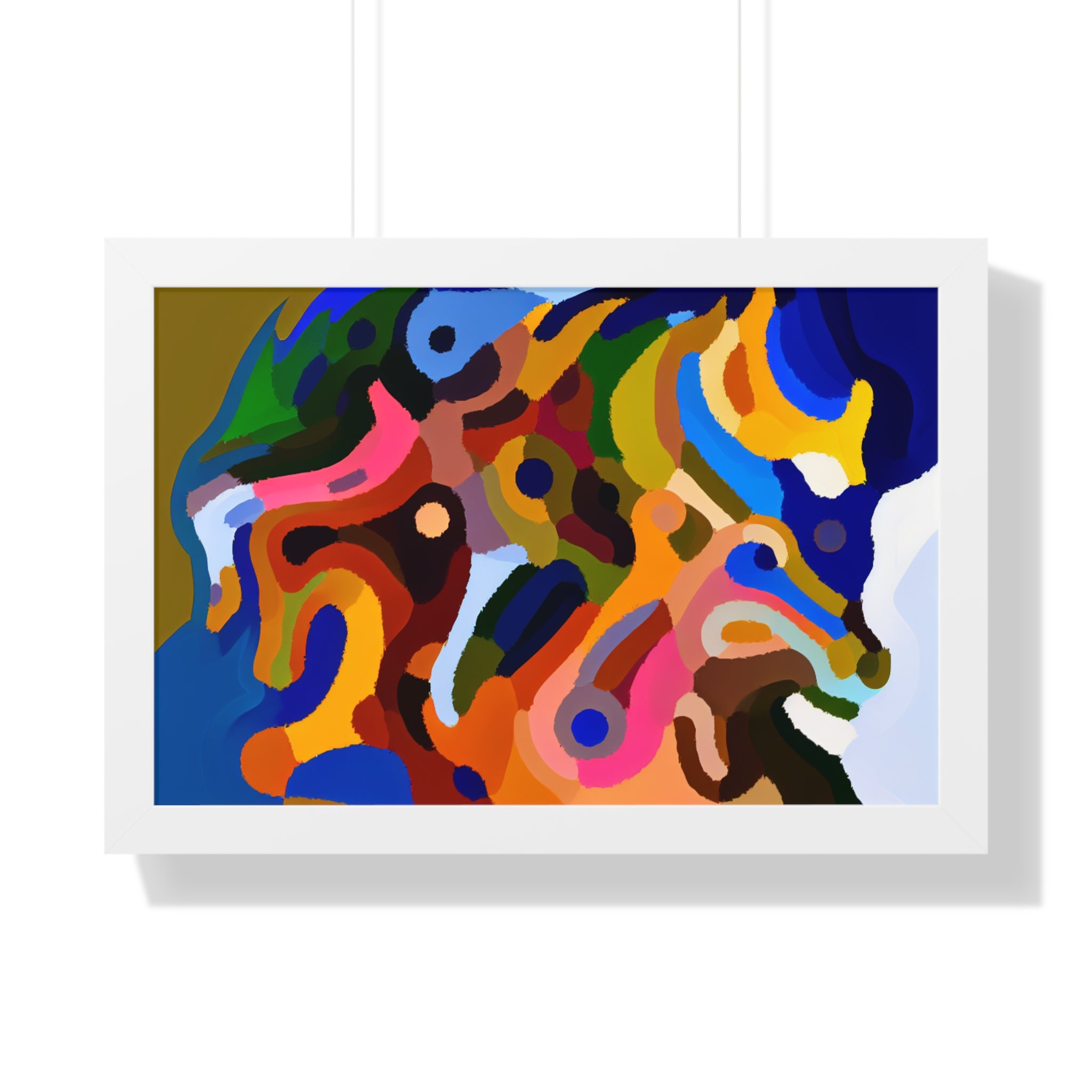 Primal Whispers of Motion | Framed Print