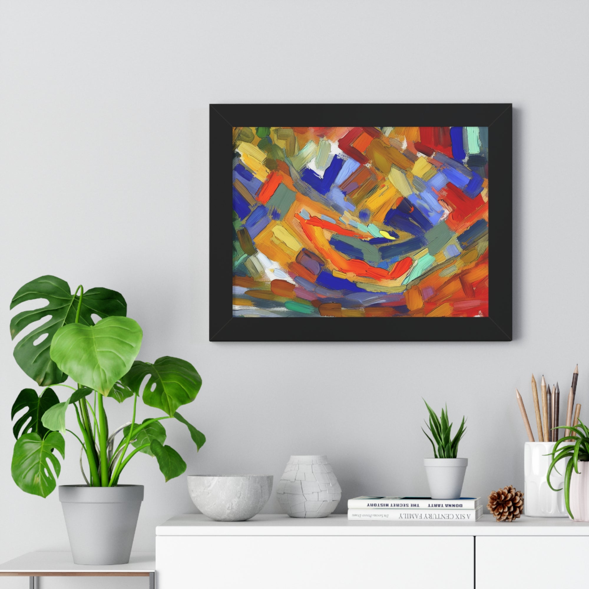 Kaleidoscopic Whirlwind | Framed Print