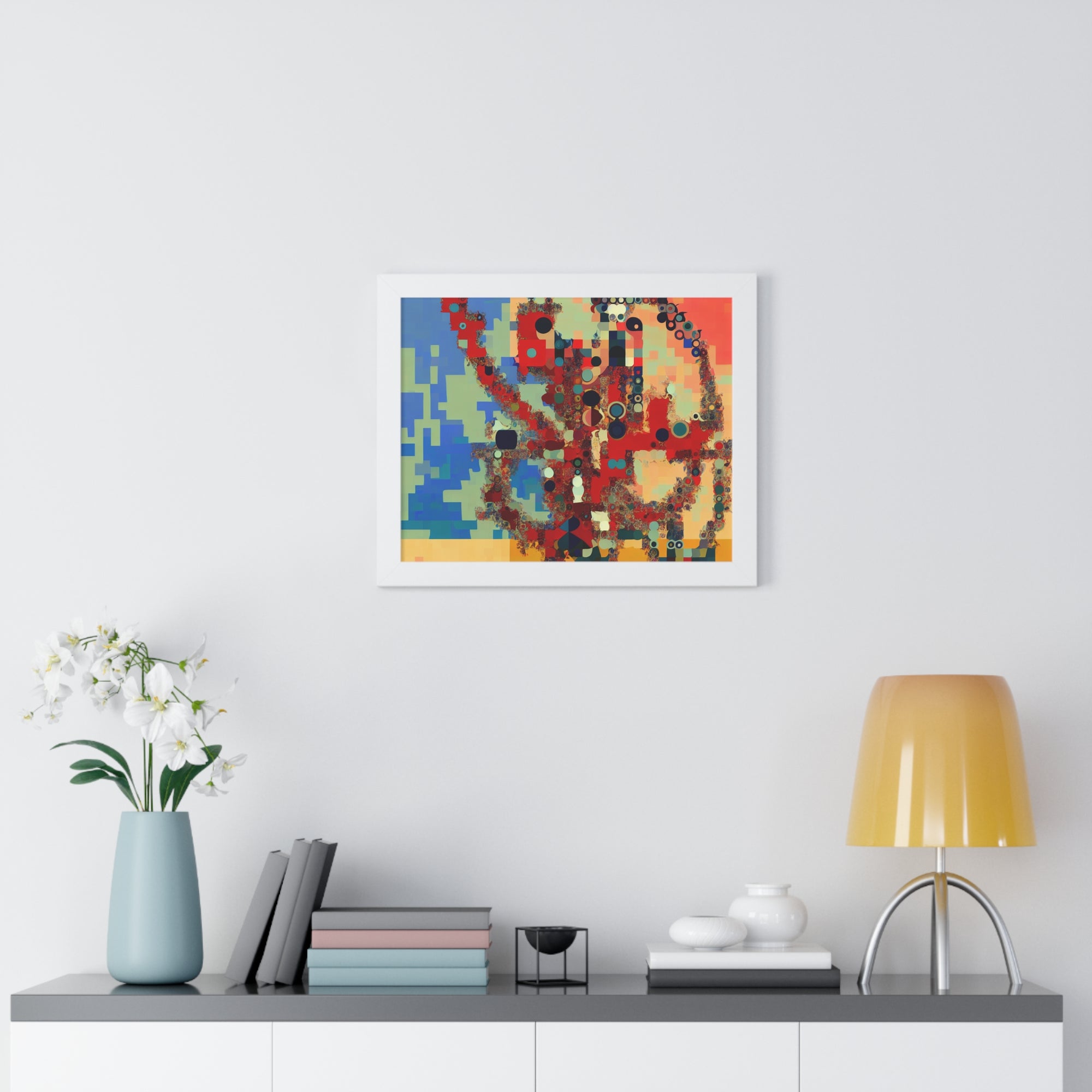 Whirls of Freedom | Framed Print