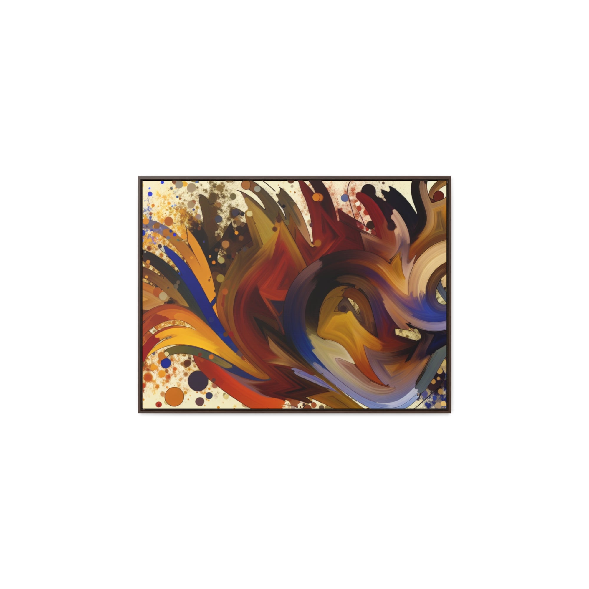 Primal Energies Unleashed | Framed Canvas