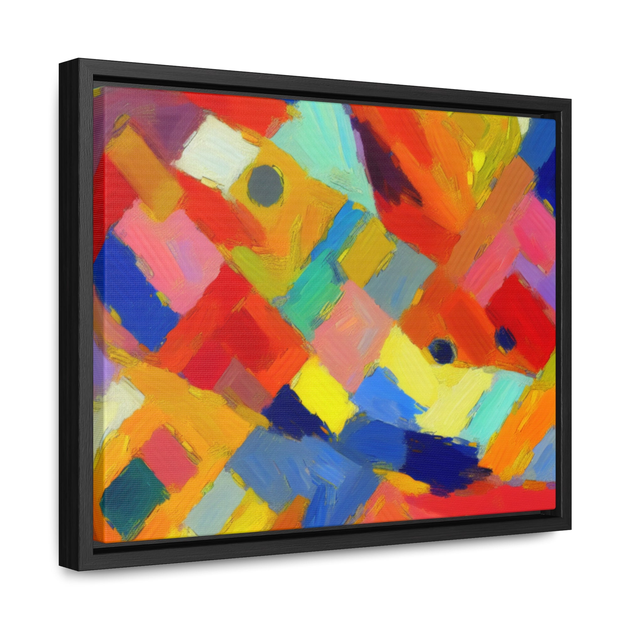 Dynamic Harmony in Color | Framed Canvas