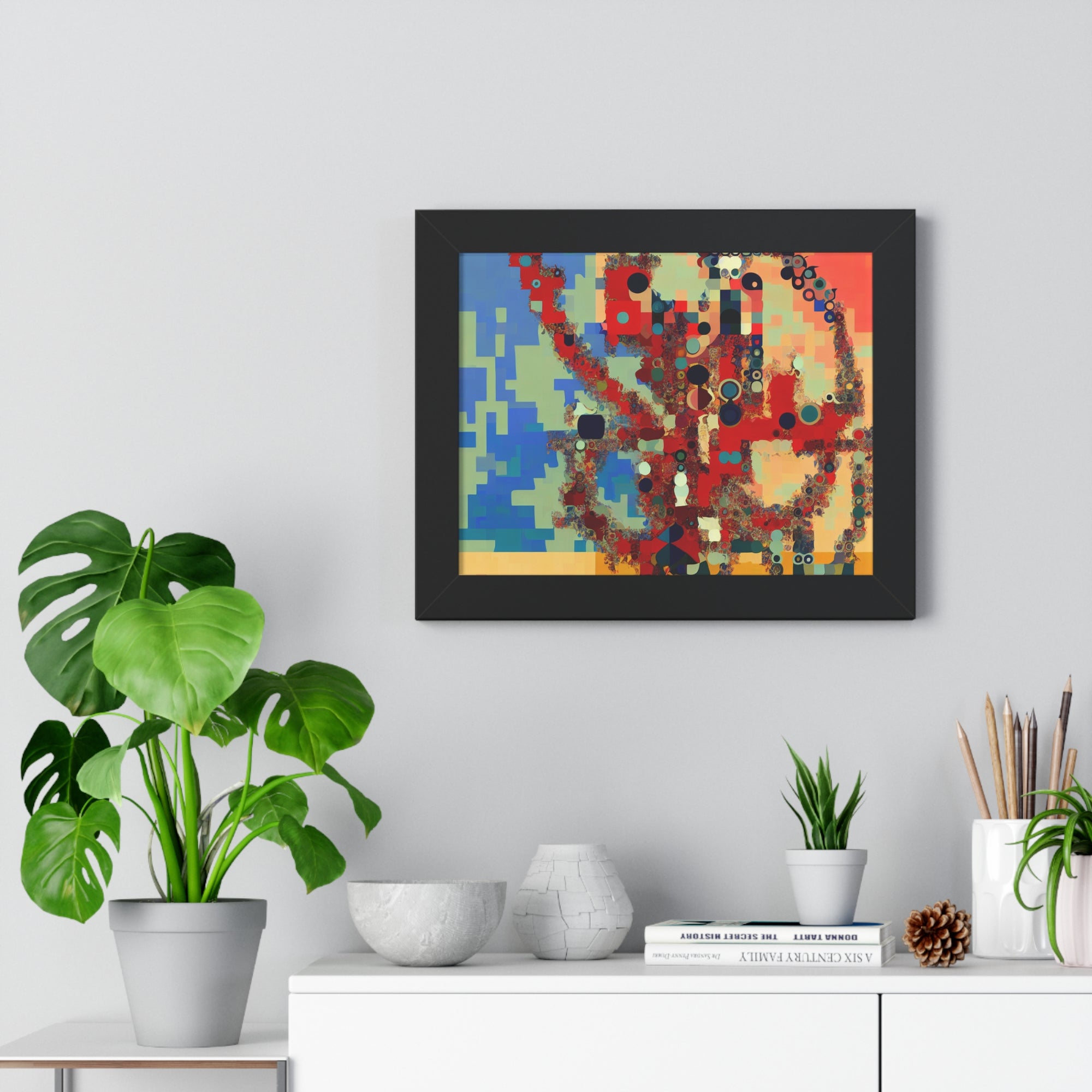 Whirls of Freedom | Framed Print