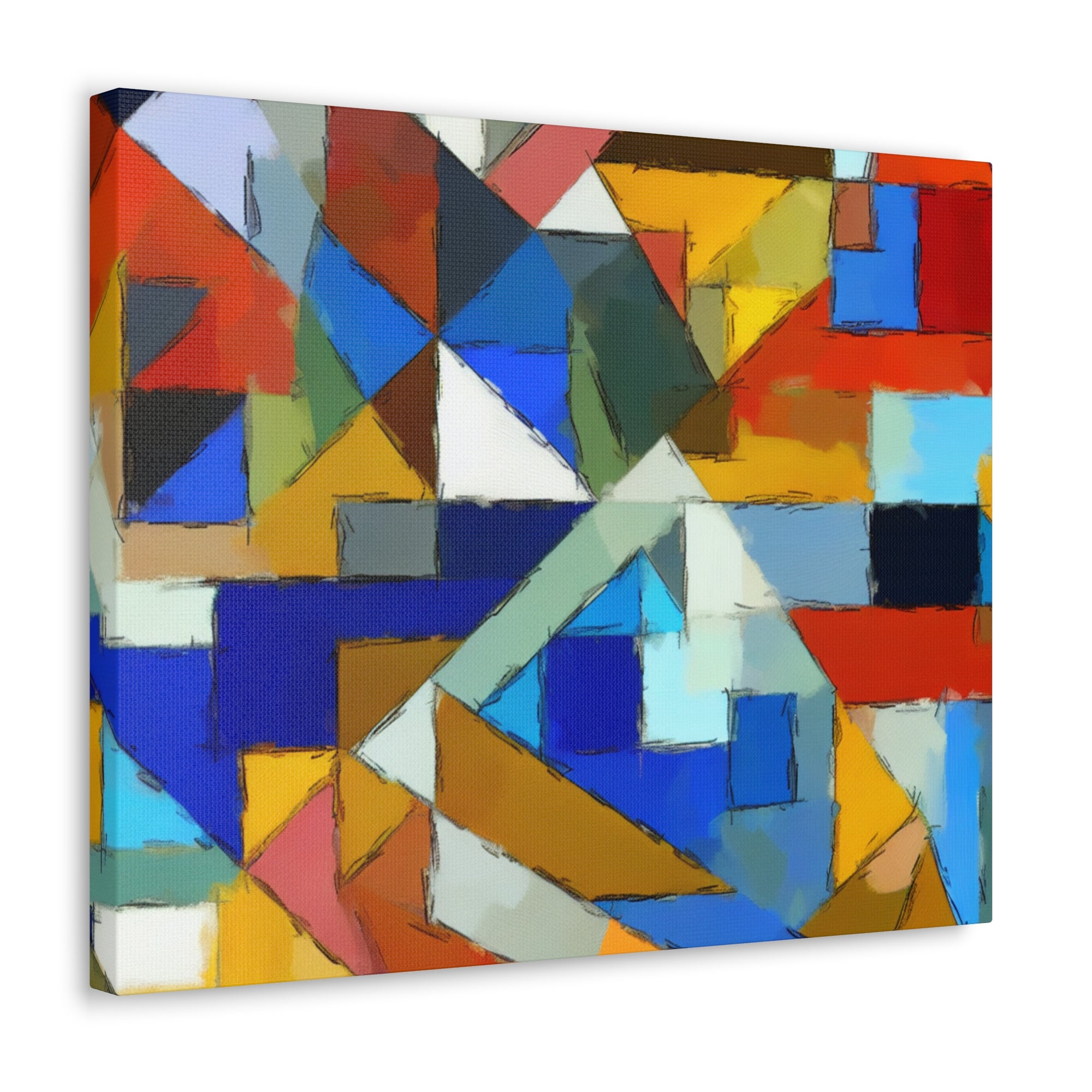 Geometric Pulse and Color | Canvas