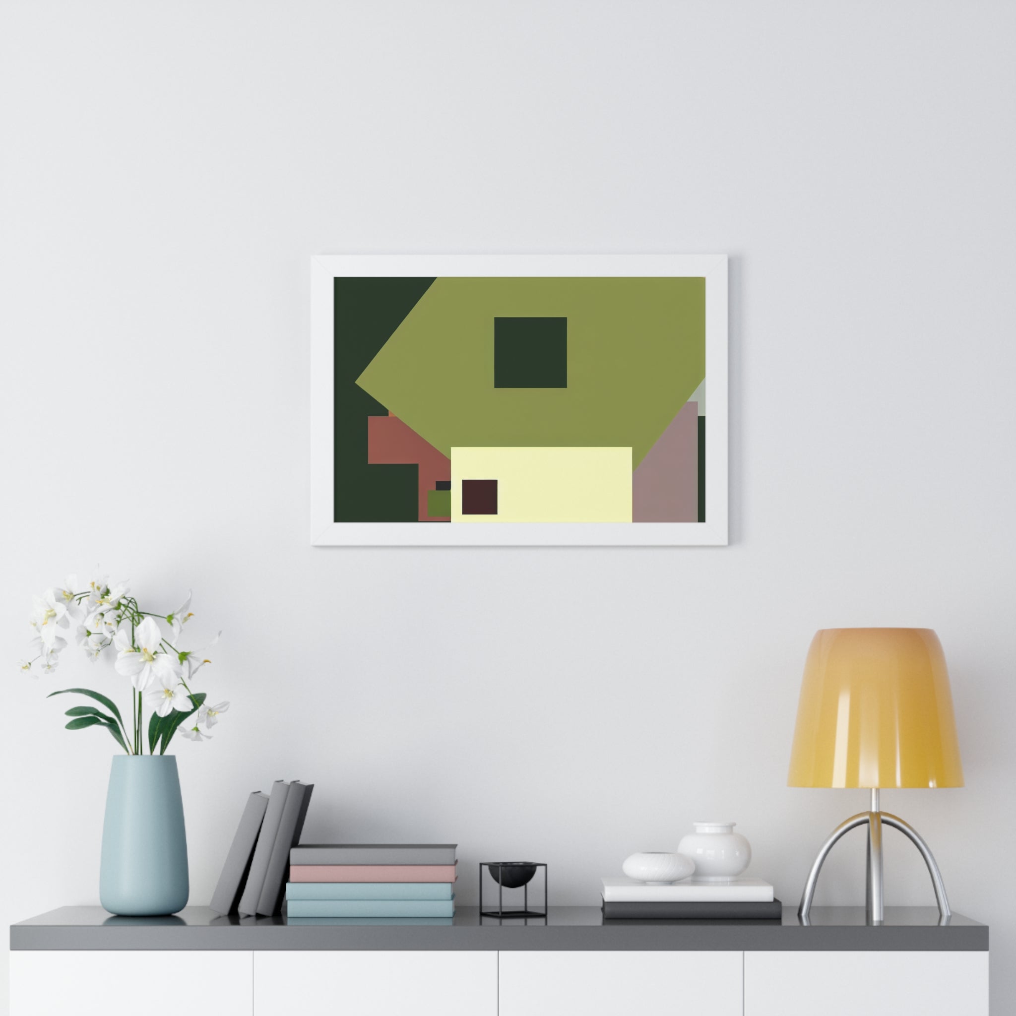 Whispers of Geometry | Framed Print