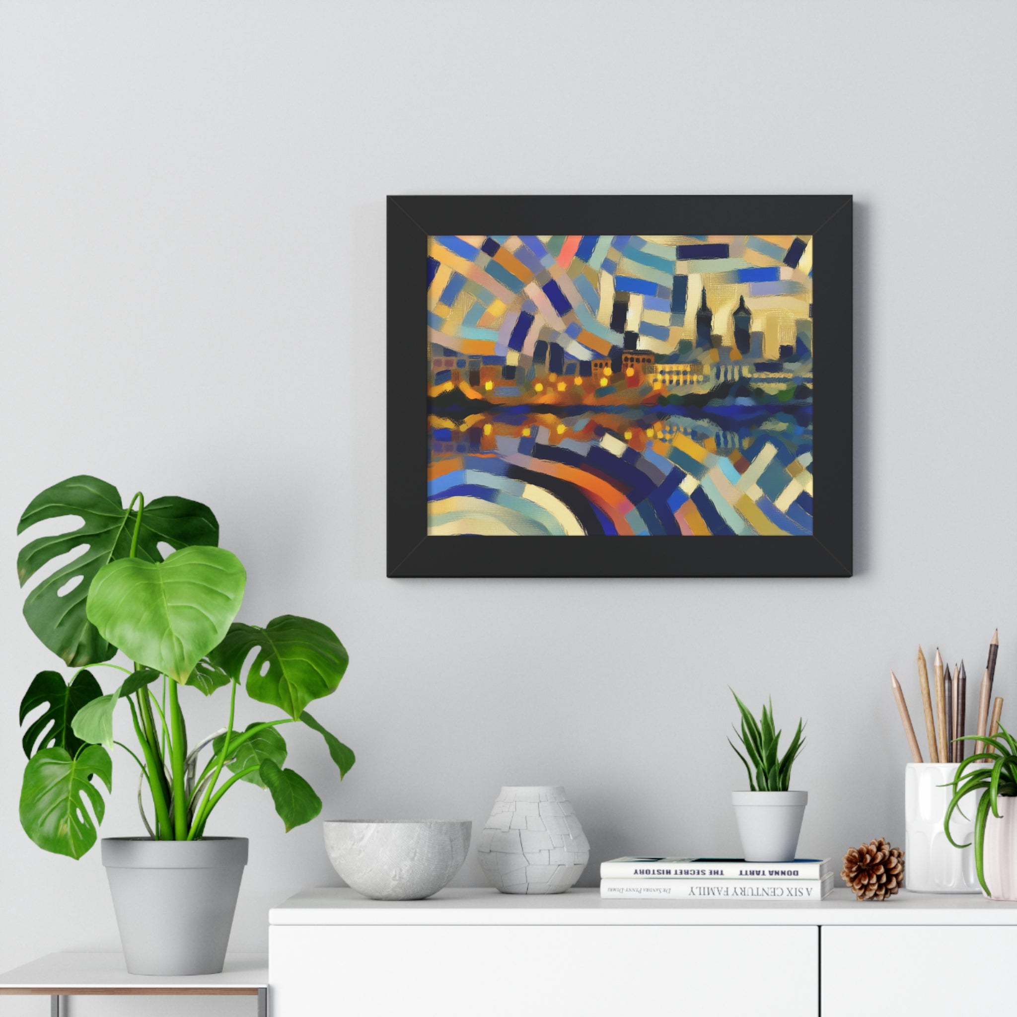 Urban Mirage and Flow | Framed Print