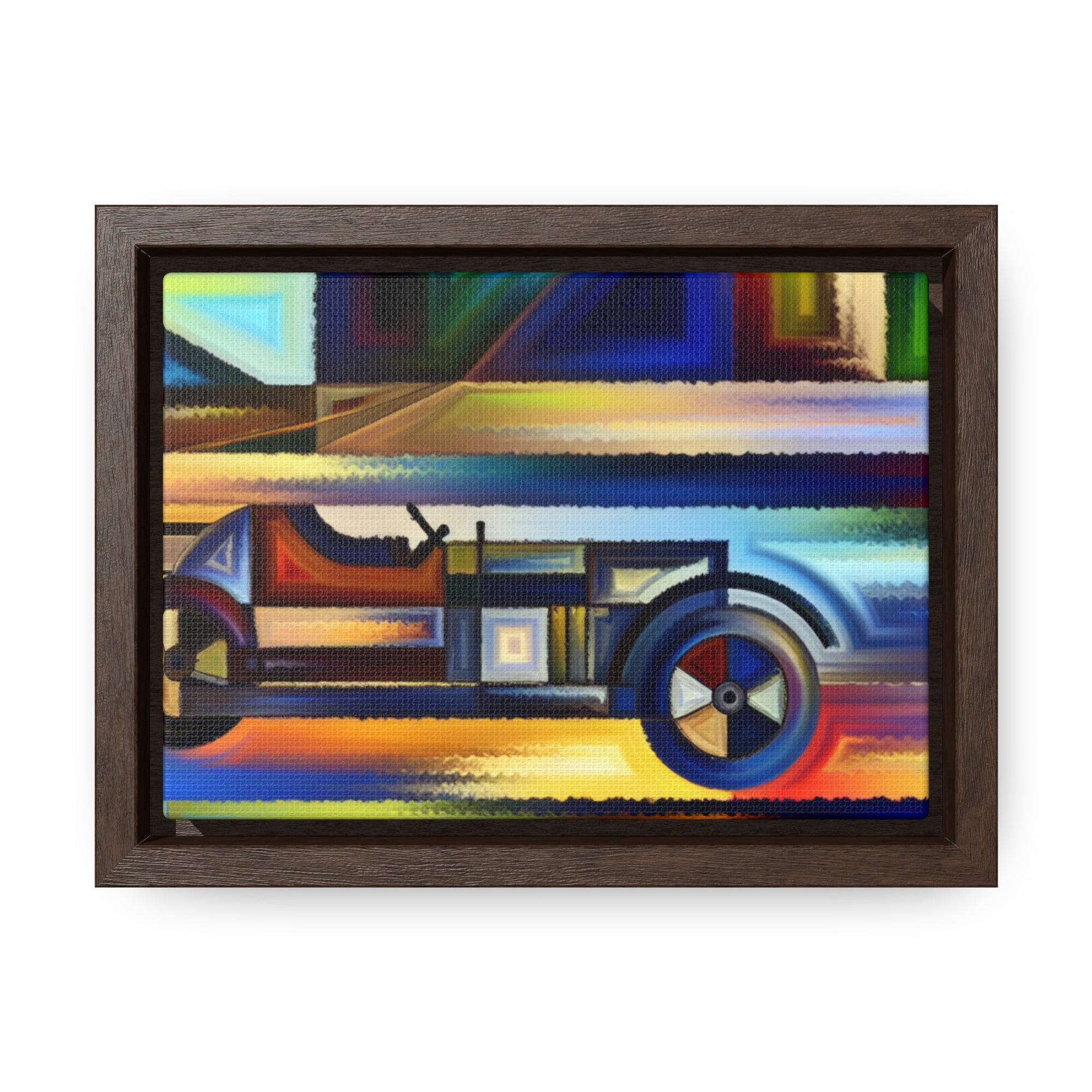 Velocity and Vibration | Framed Canvas