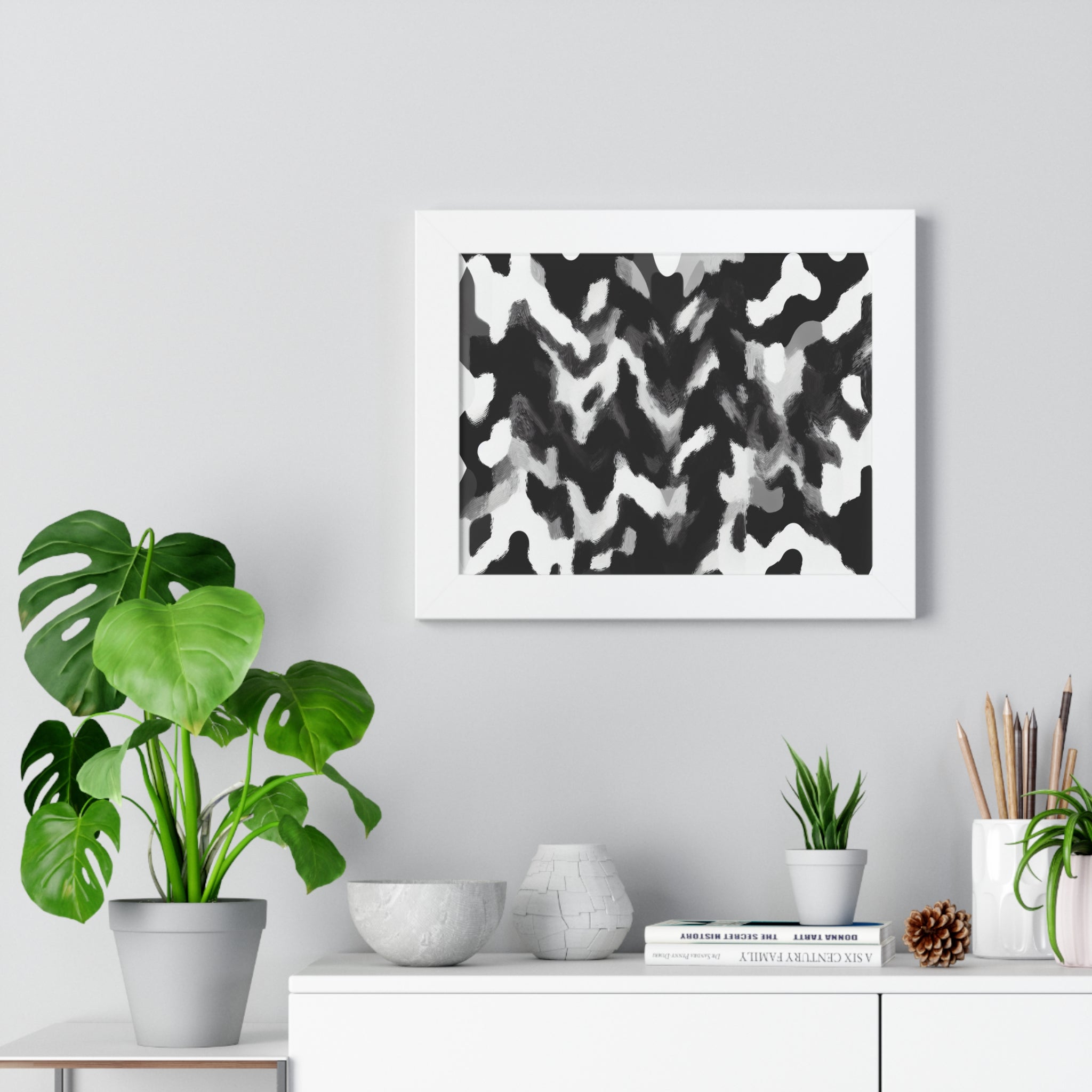 Rhythmic Duality | Framed Print