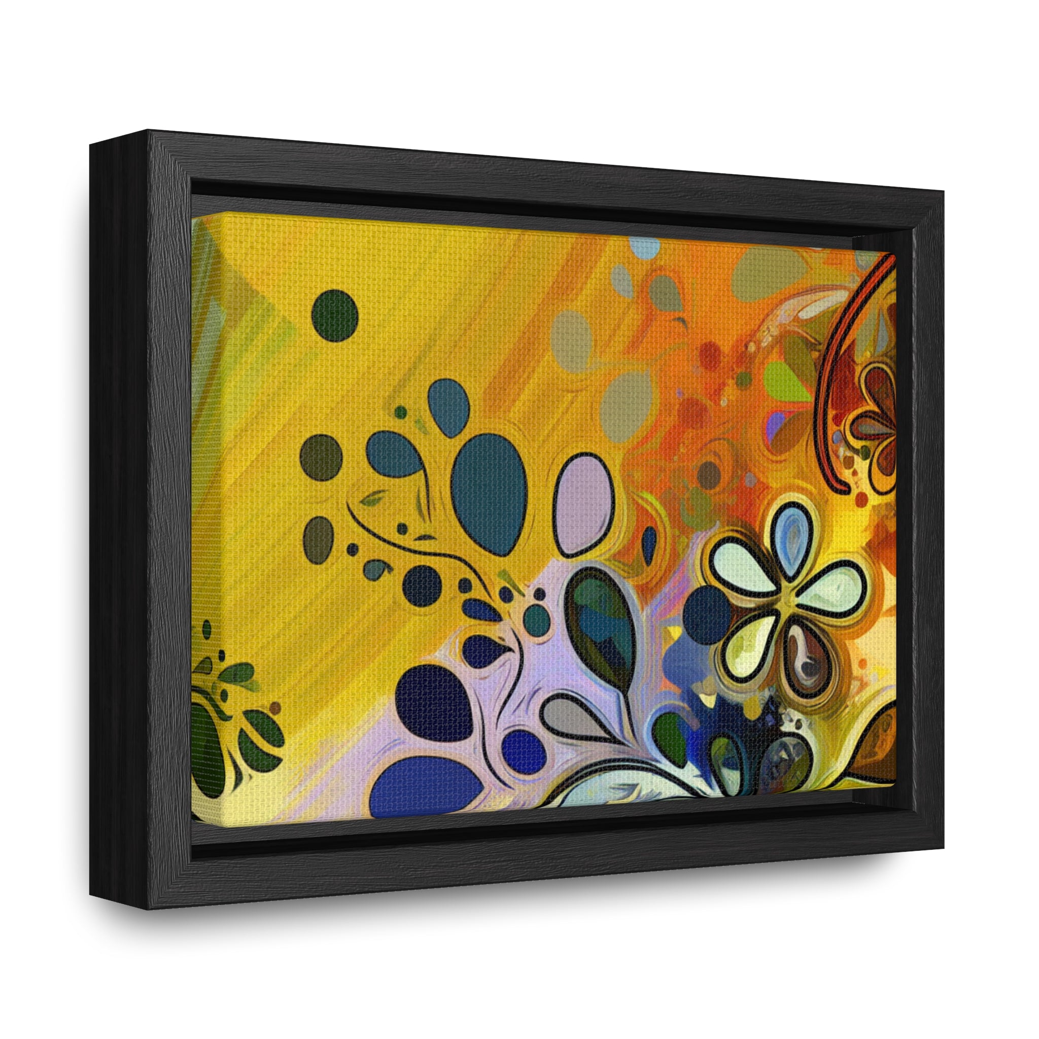 Whimsy in Bloom | Framed Canvas