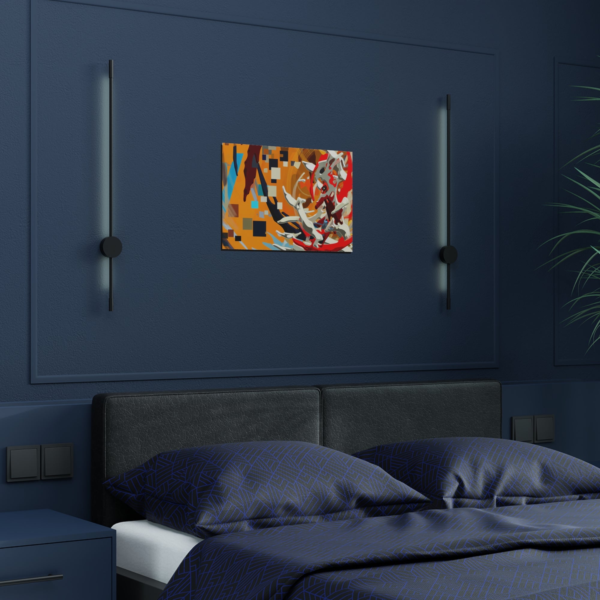 Fractured Fantasies | Satin Print