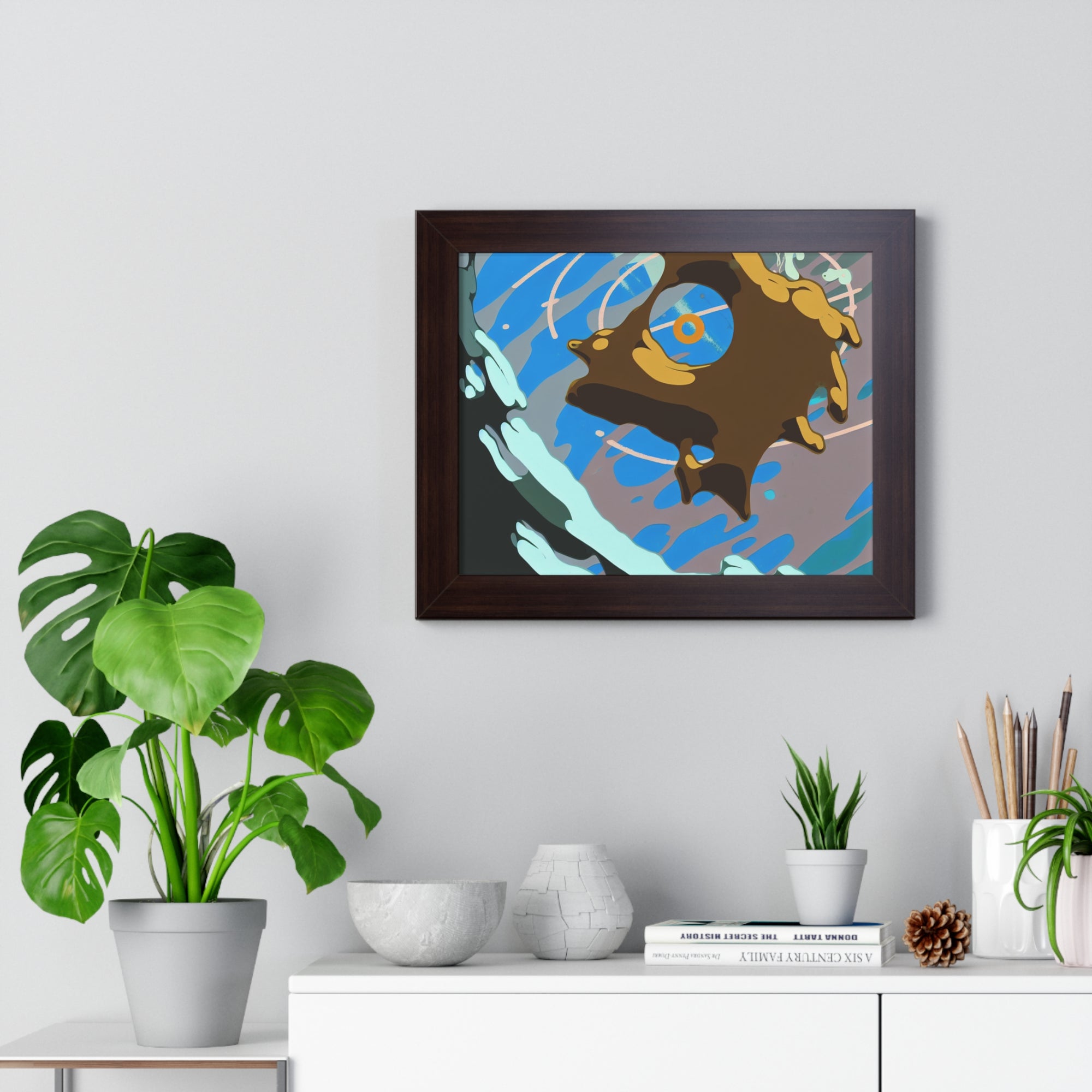 Ethereal Whirlwind Dreamscape | Framed Print