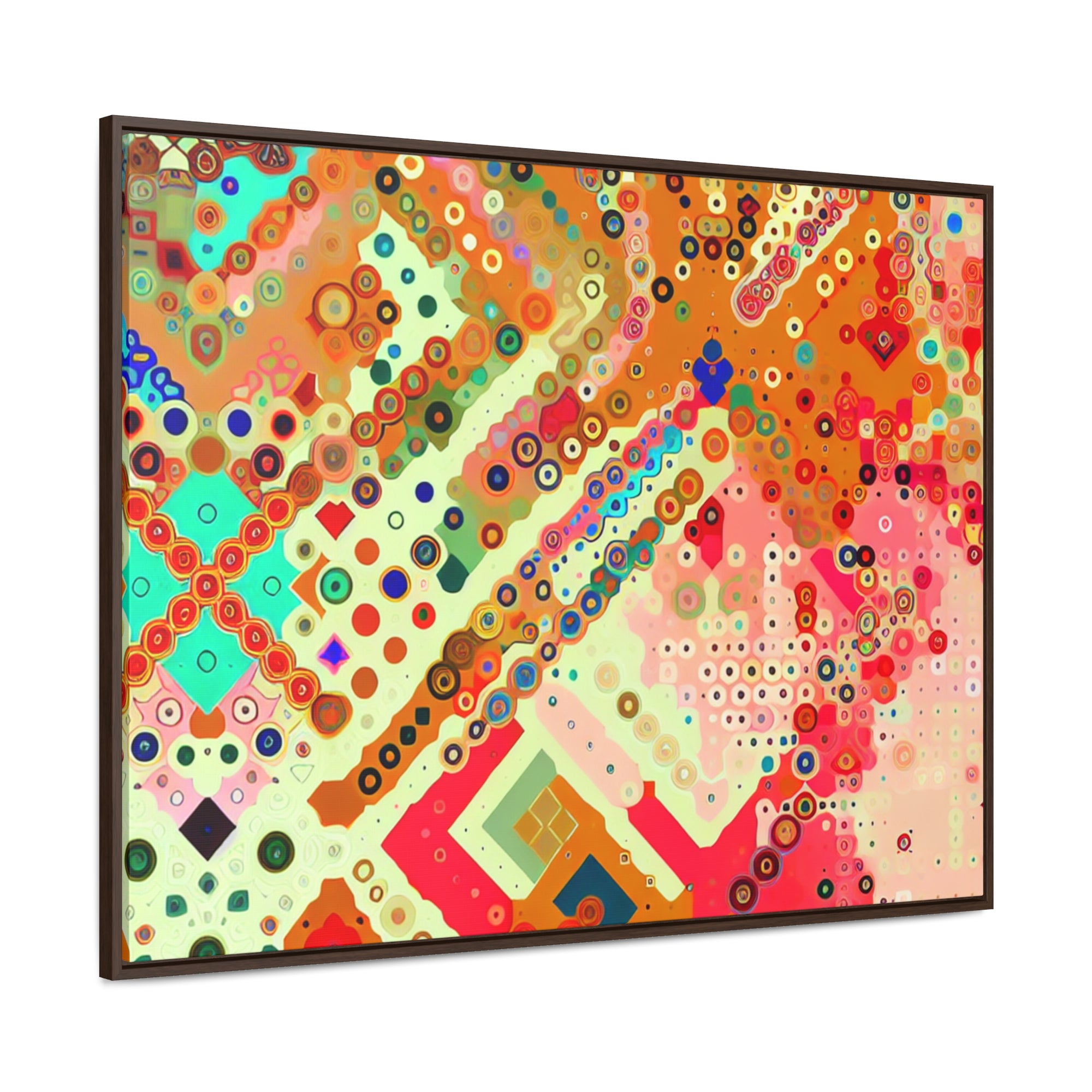 Elysian Whirlwind Dance | Framed Canvas