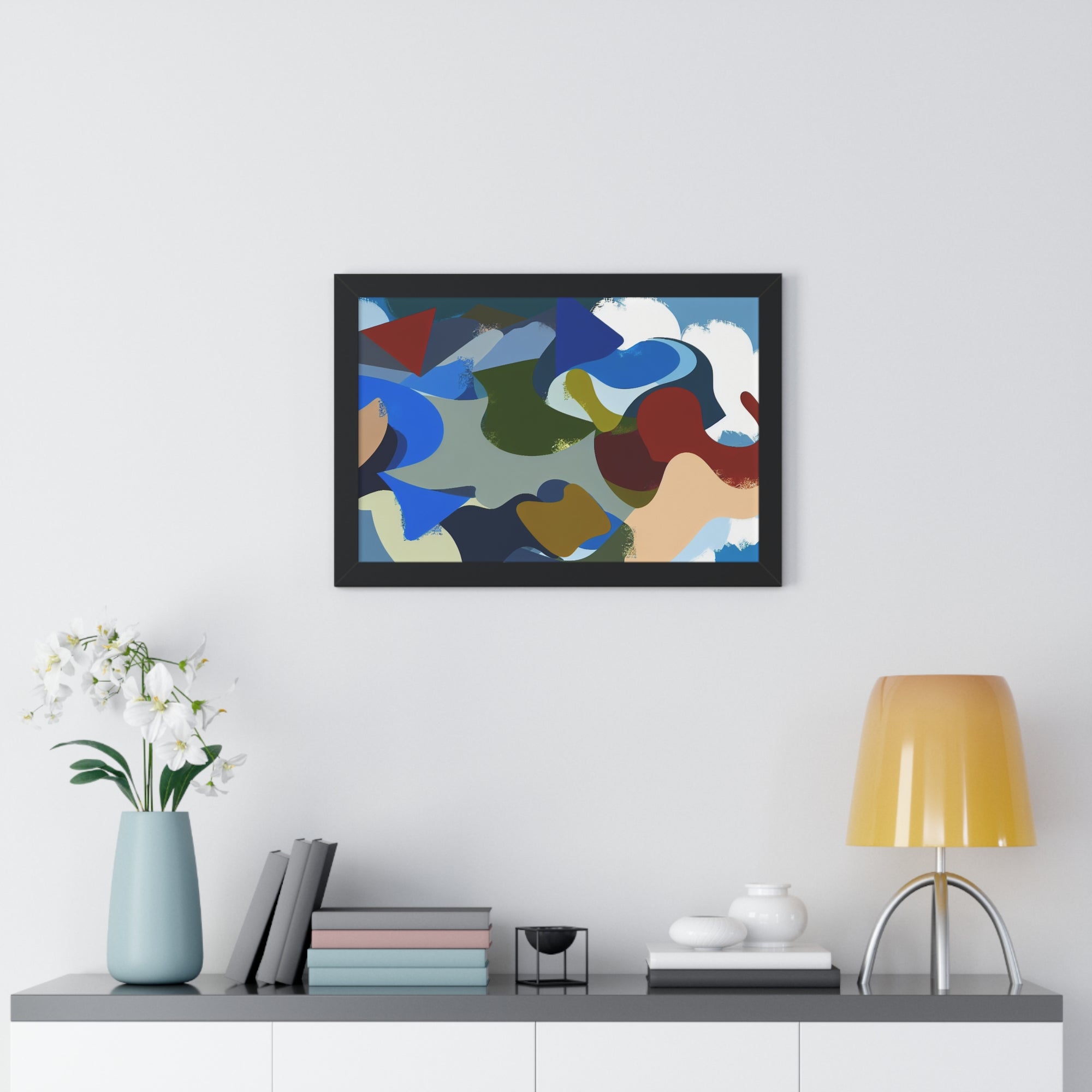 Elysian Echoes of Earth | Framed Print