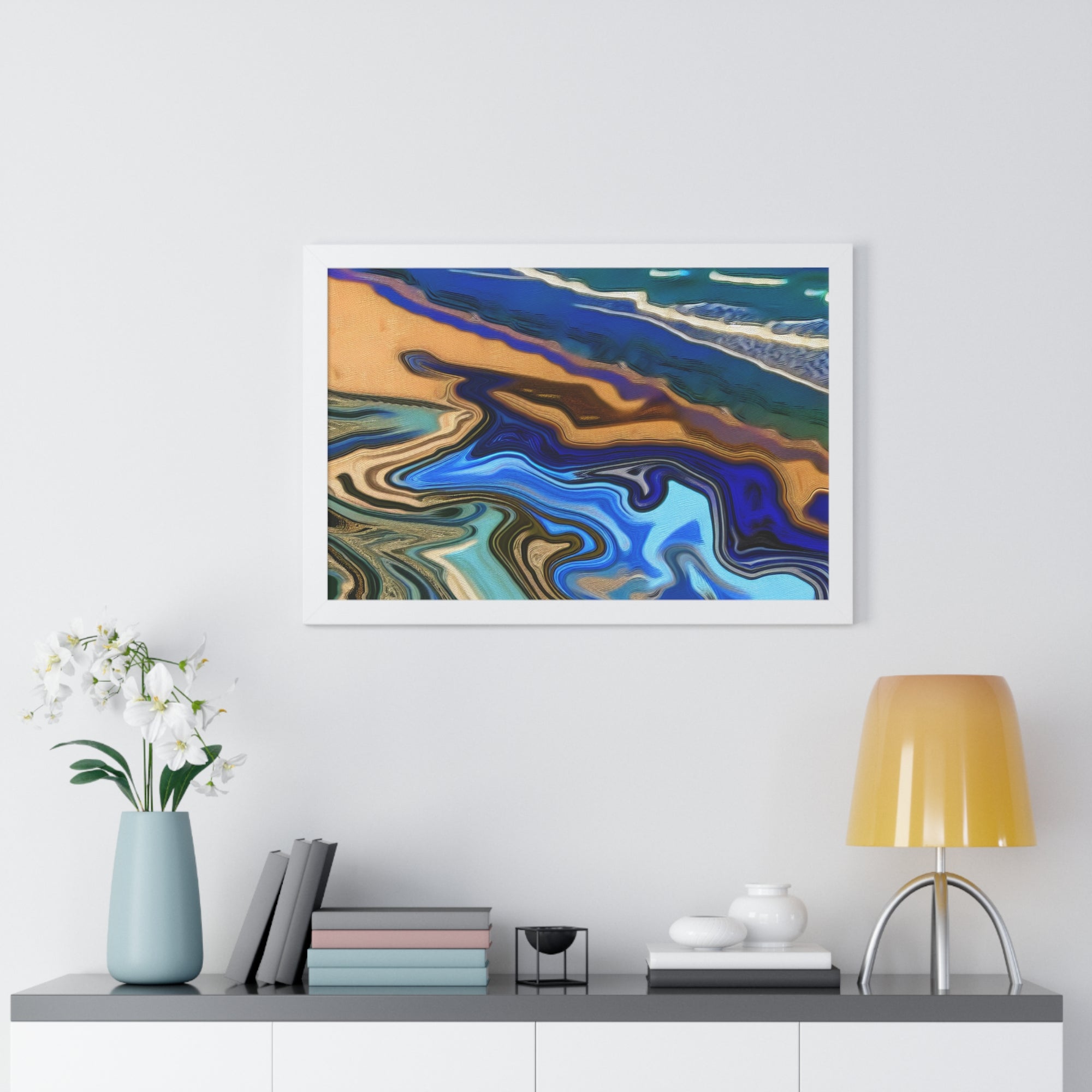 Tidal Whisperings | Framed Print
