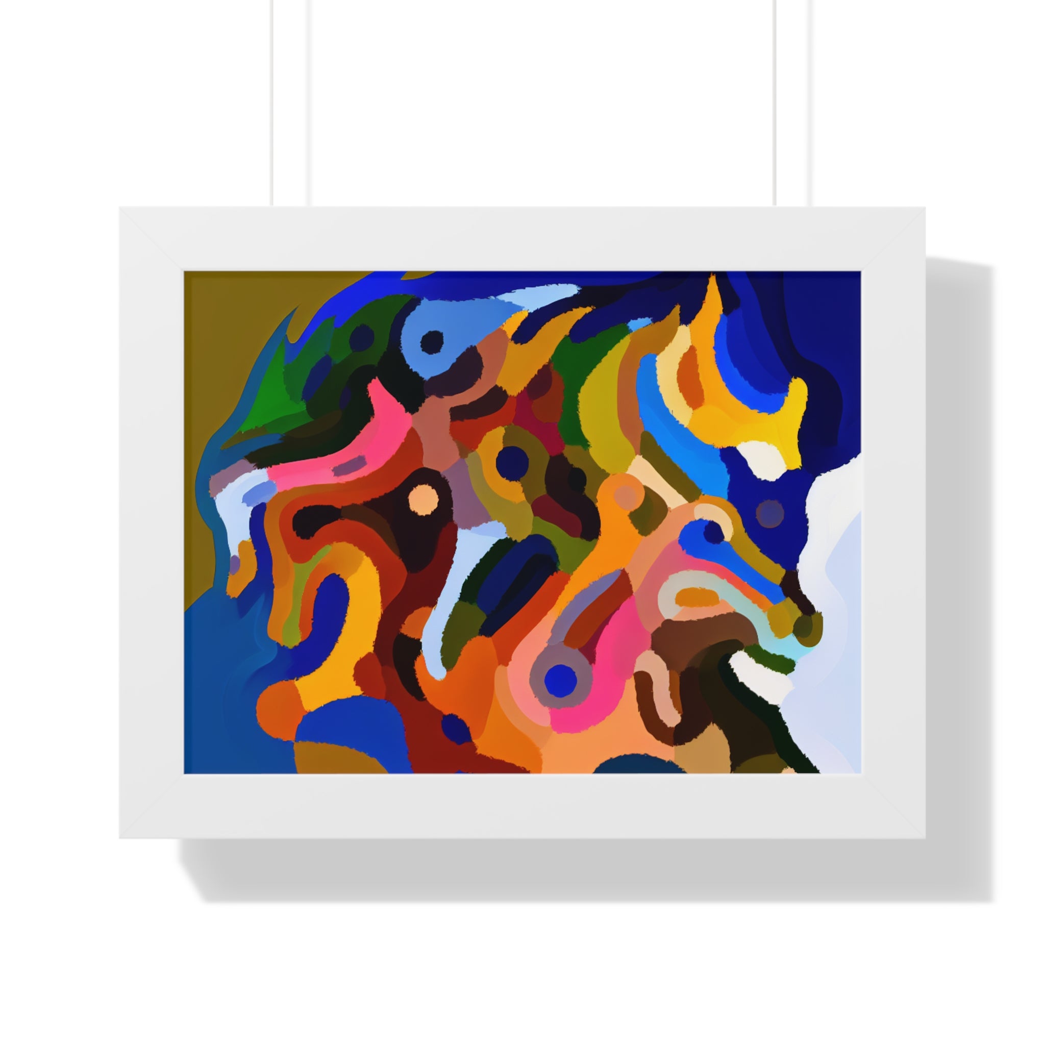 Primal Whispers of Motion | Framed Print