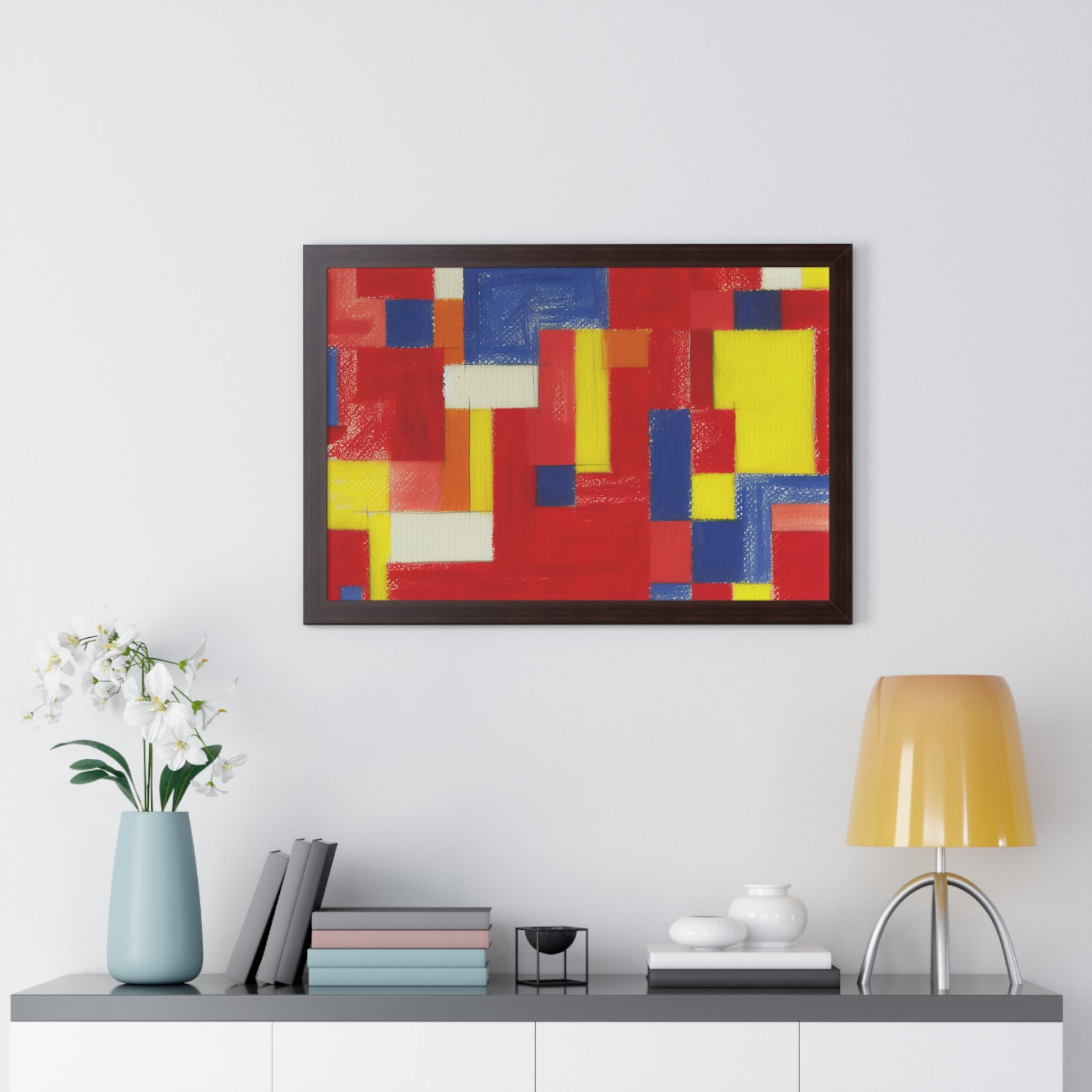 Vibrant Rhythmic Harmony | Framed Print