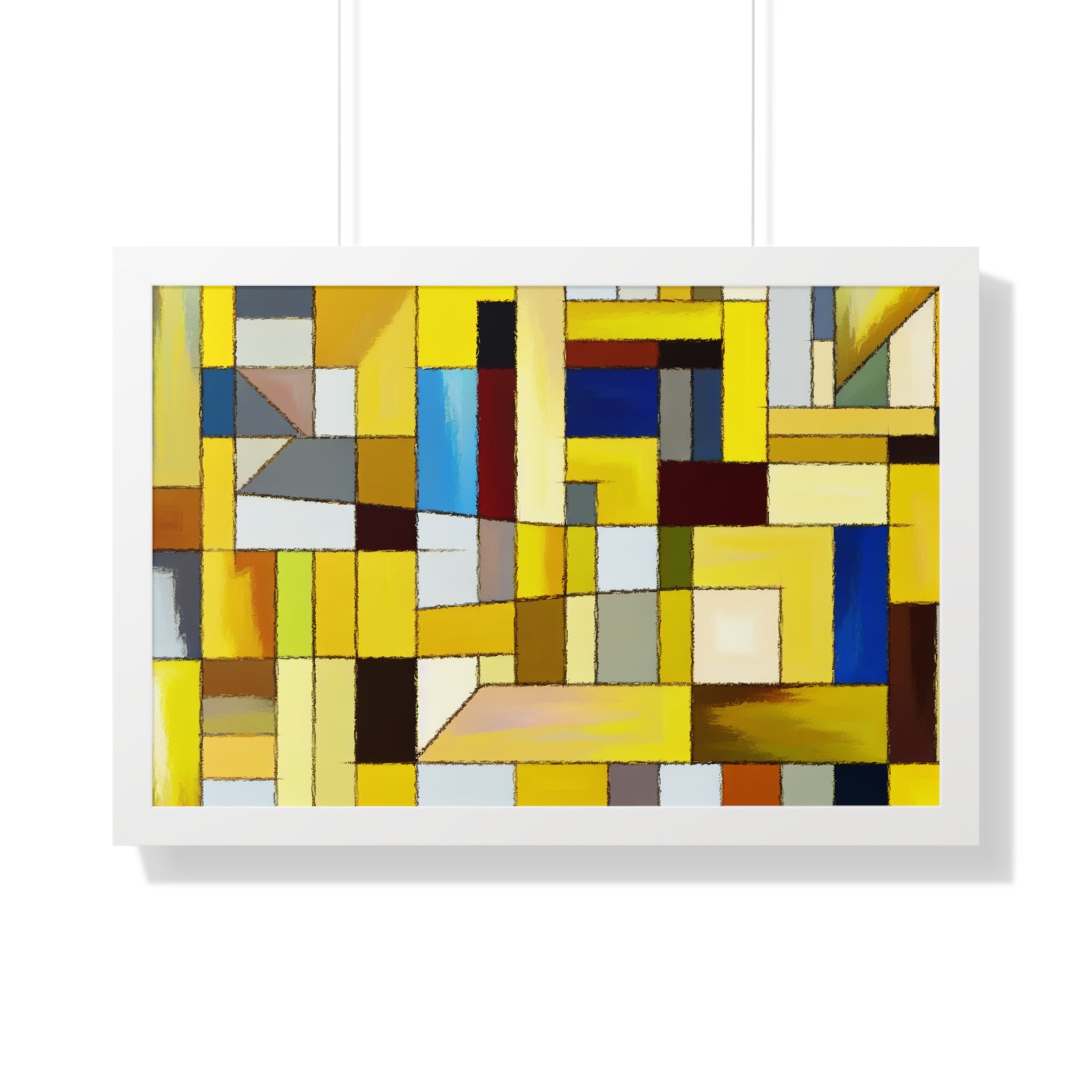 Chromatic Fragments and Light | Framed Print