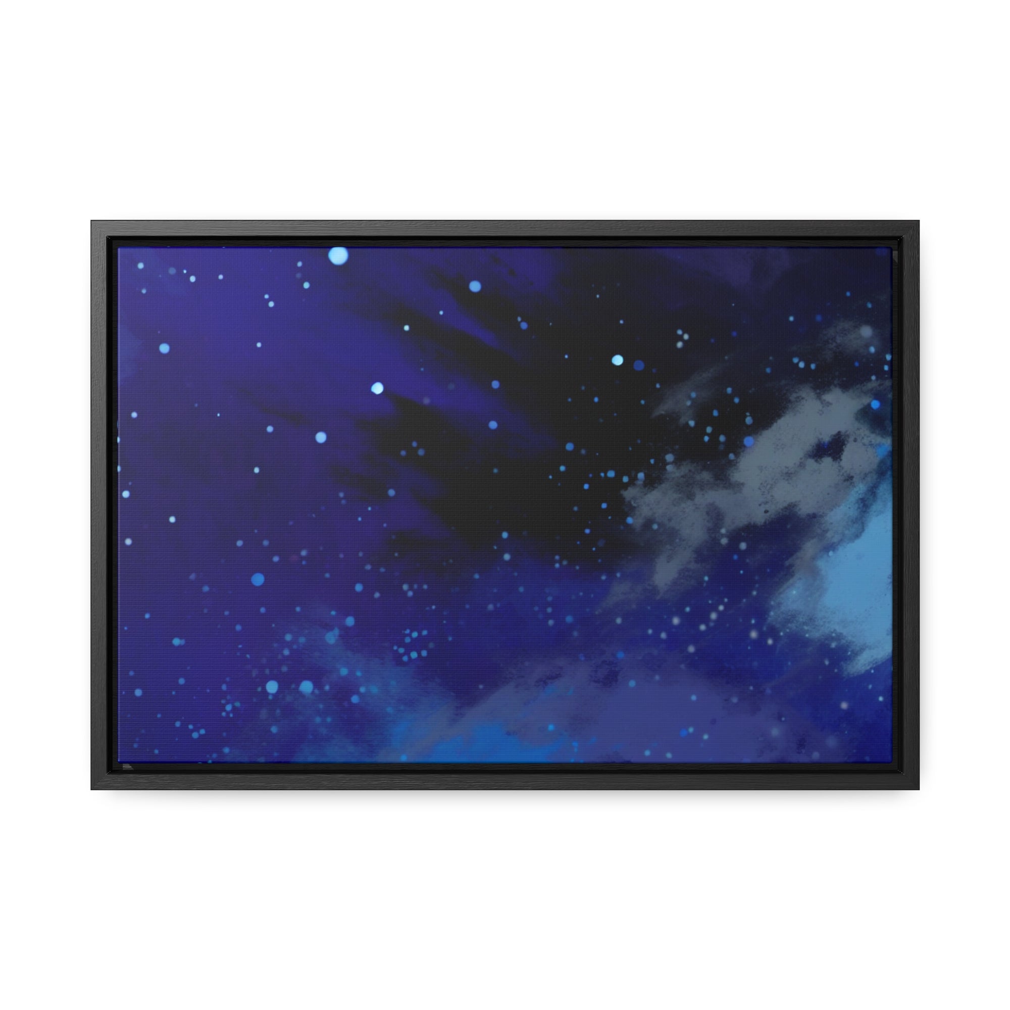 Ethereal Celestial Whirlwind | Framed Canvas