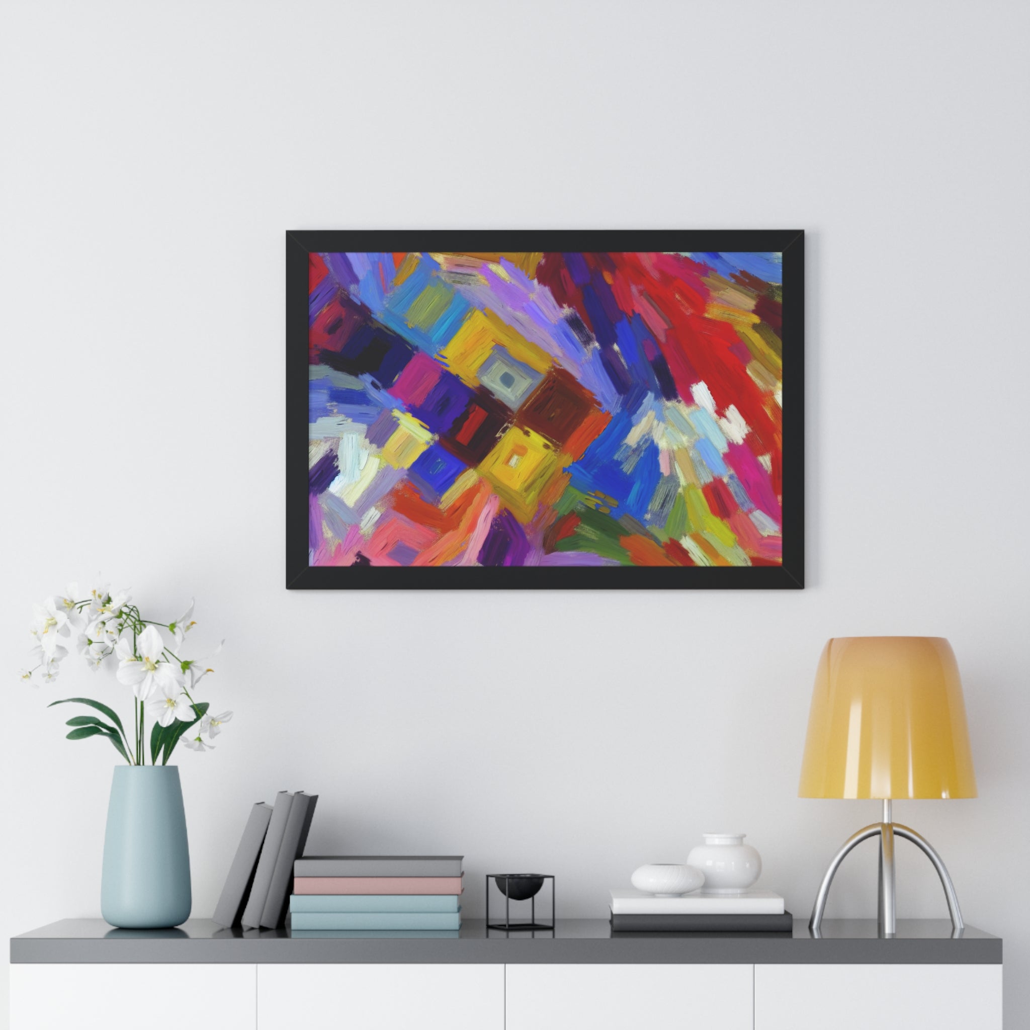 Chromatic Serenade | Framed Print