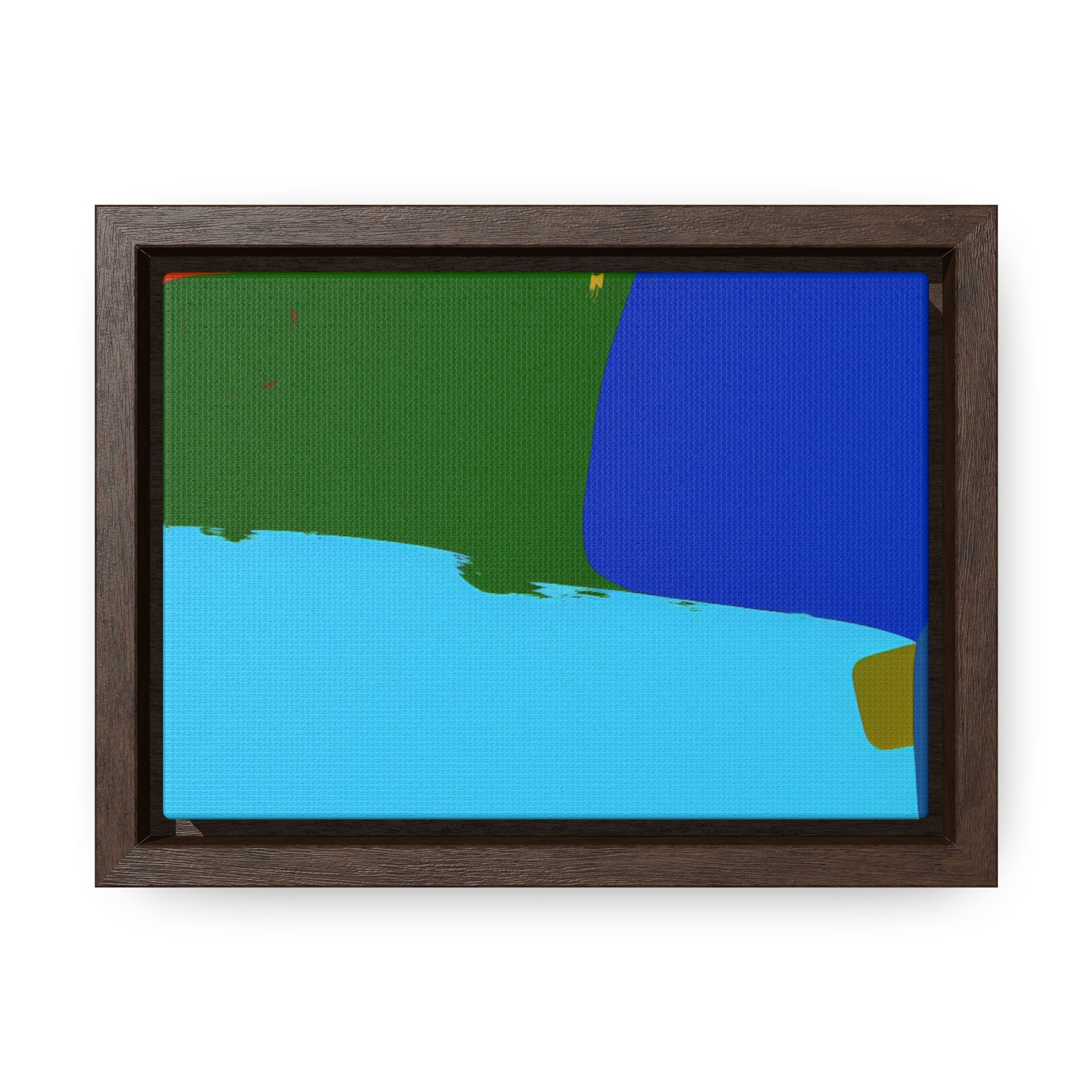 Vibrant Echoes of Energy | Framed Canvas