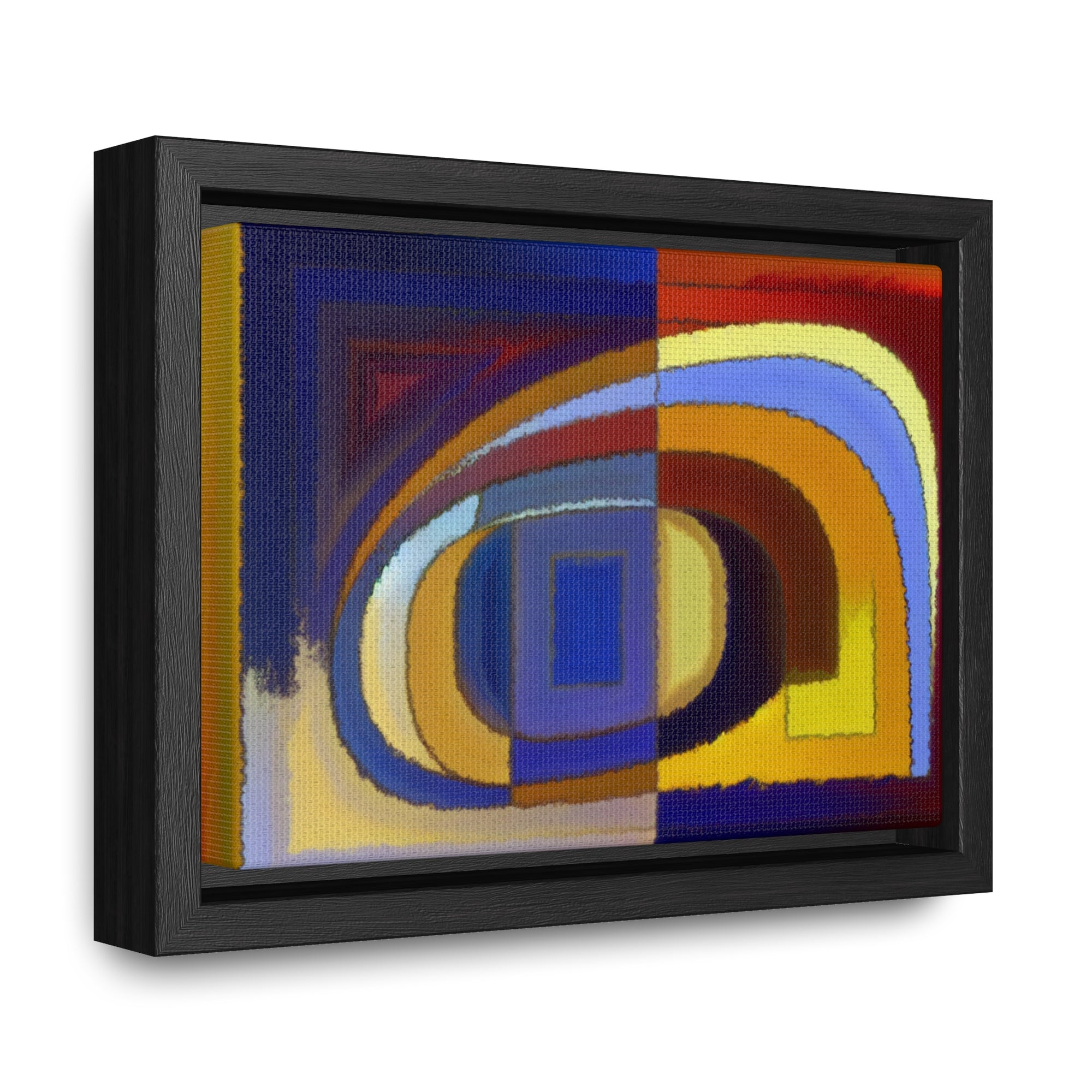 Chromatic Whispers and Dreams | Framed Canvas