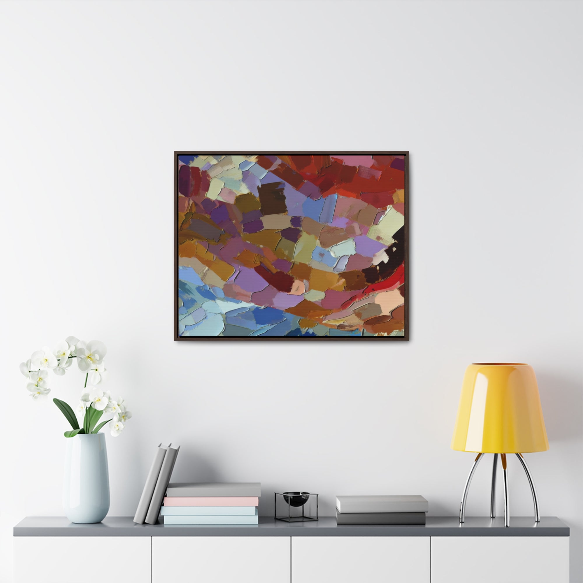 Whispers of Color | Framed Canvas