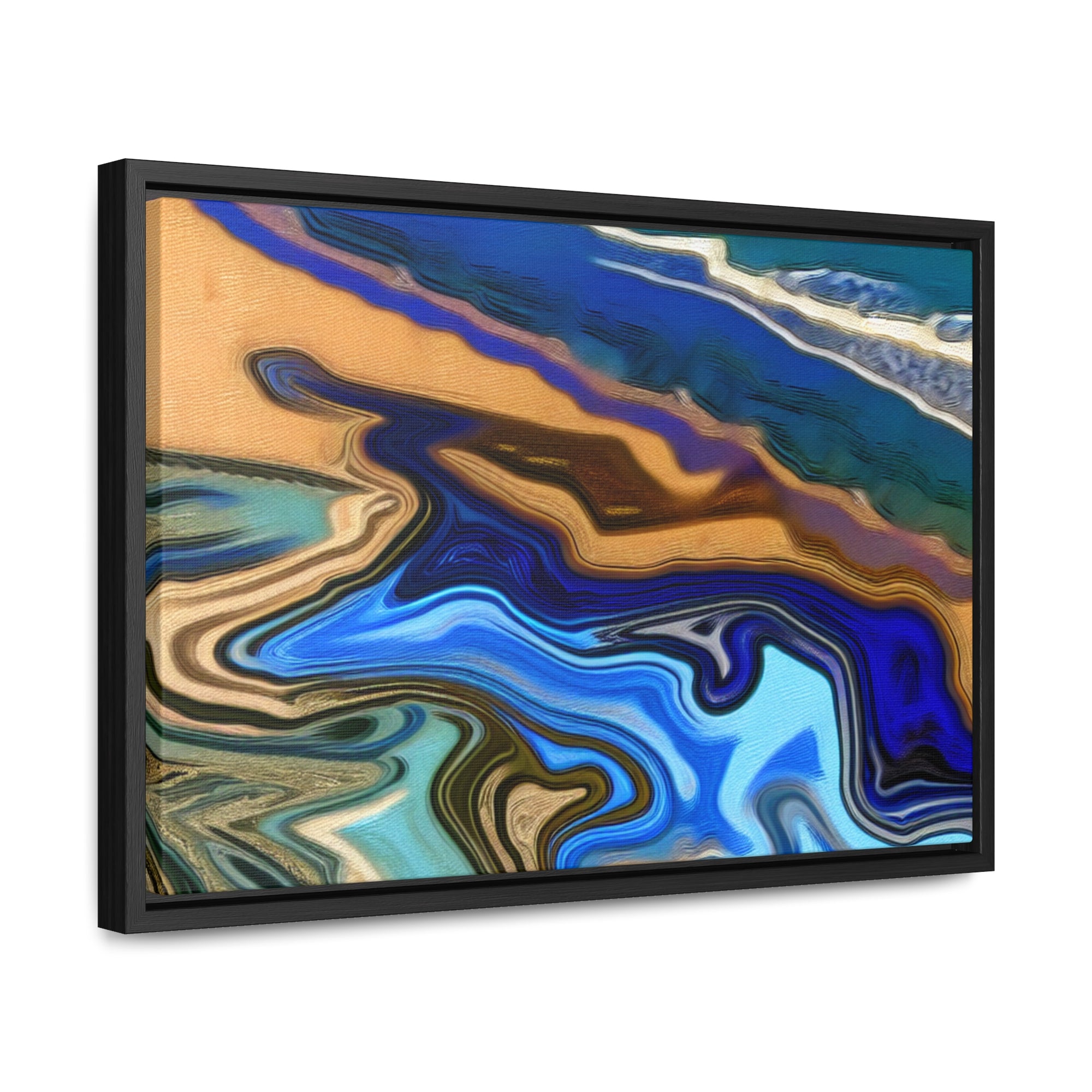 Tidal Whisperings | Framed Canvas