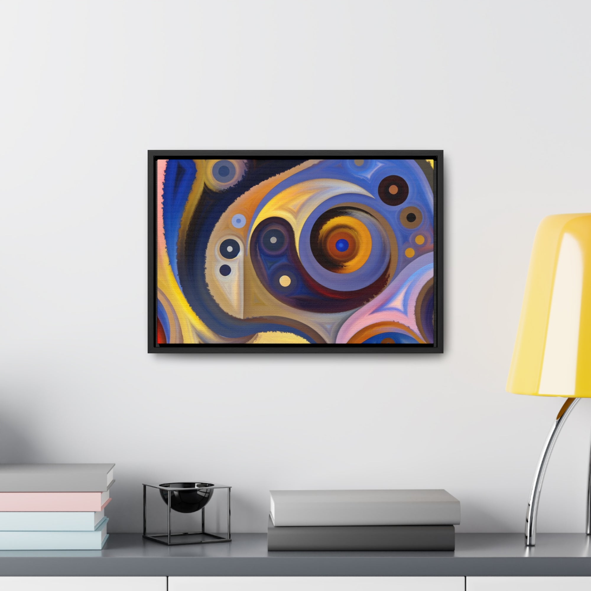 Chaotic Reverie | Framed Canvas