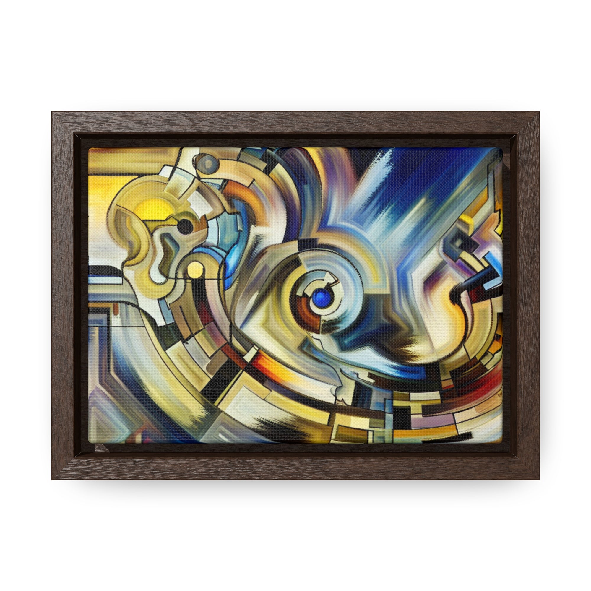 Kinetic Symphony of Chaos | Framed Canvas