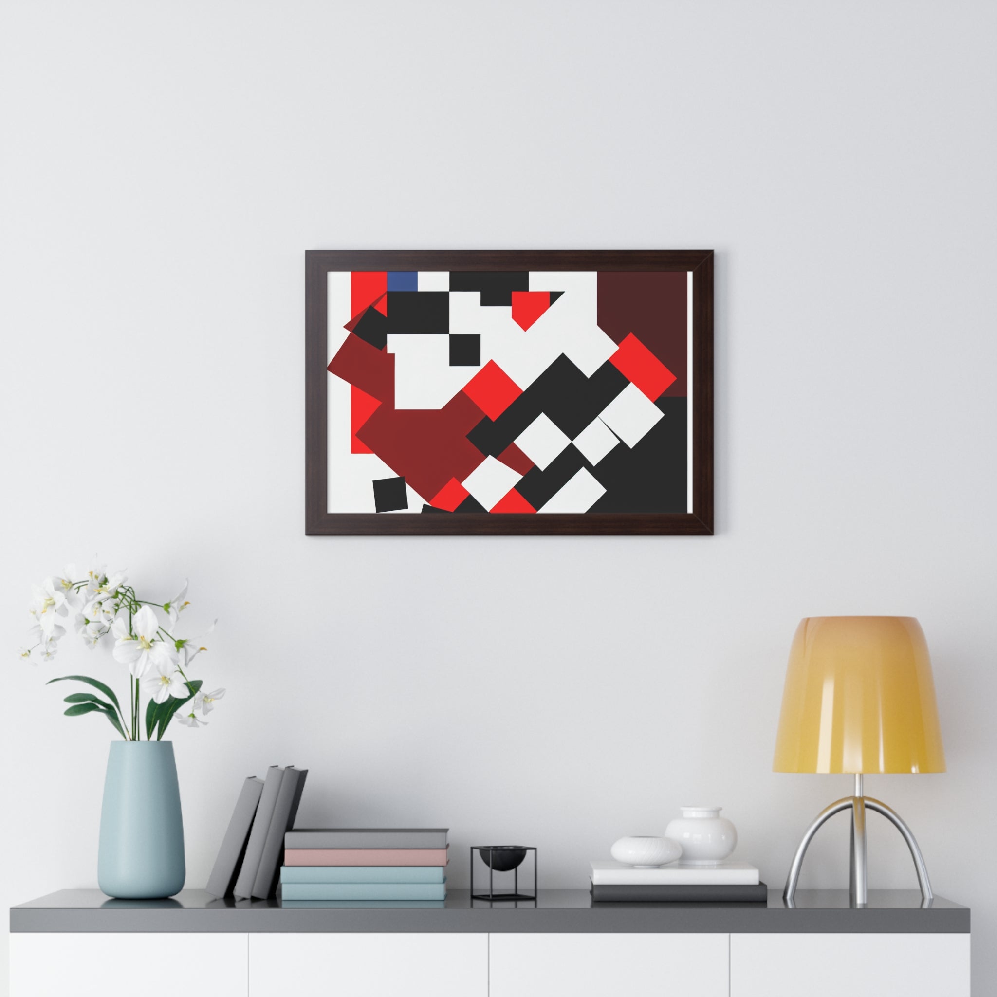 Eclipsed Geometry and Emotion | Framed Print