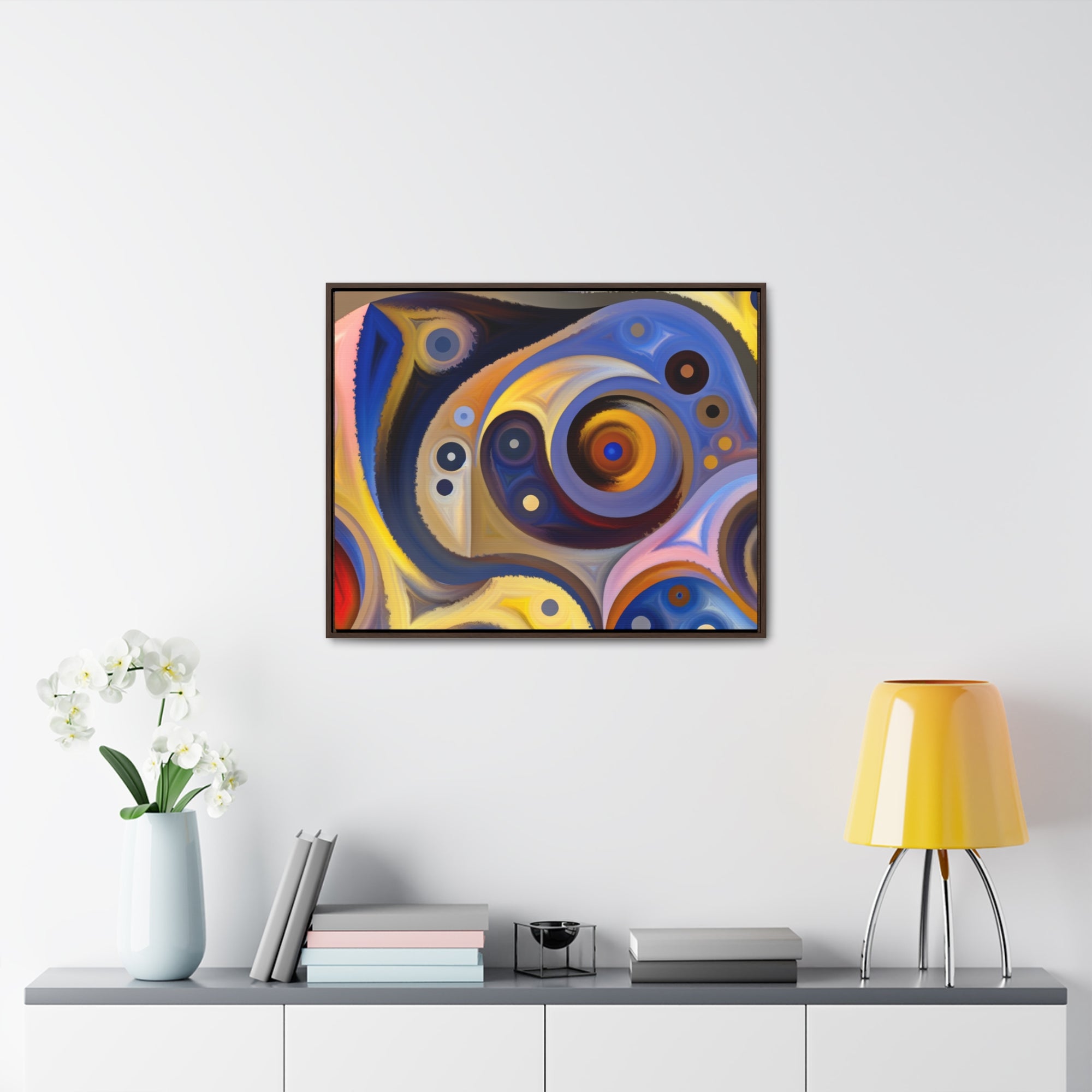 Chaotic Reverie | Framed Canvas