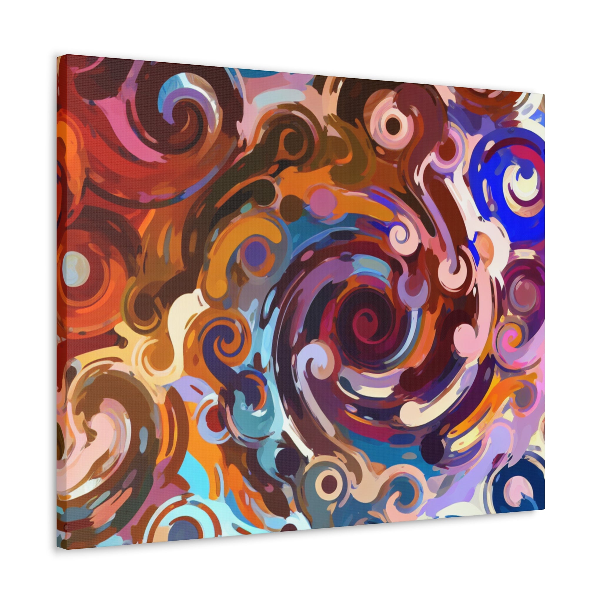 Elysian Whirls and Splashes | Canvas