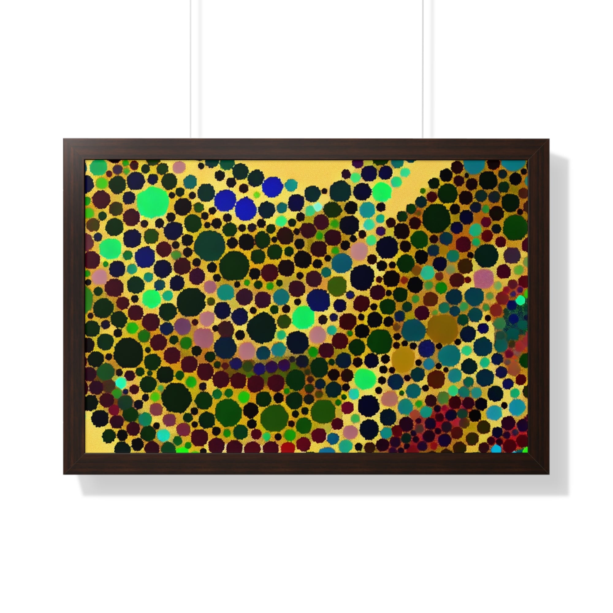 Circles of Cosmic Flow | Framed Print