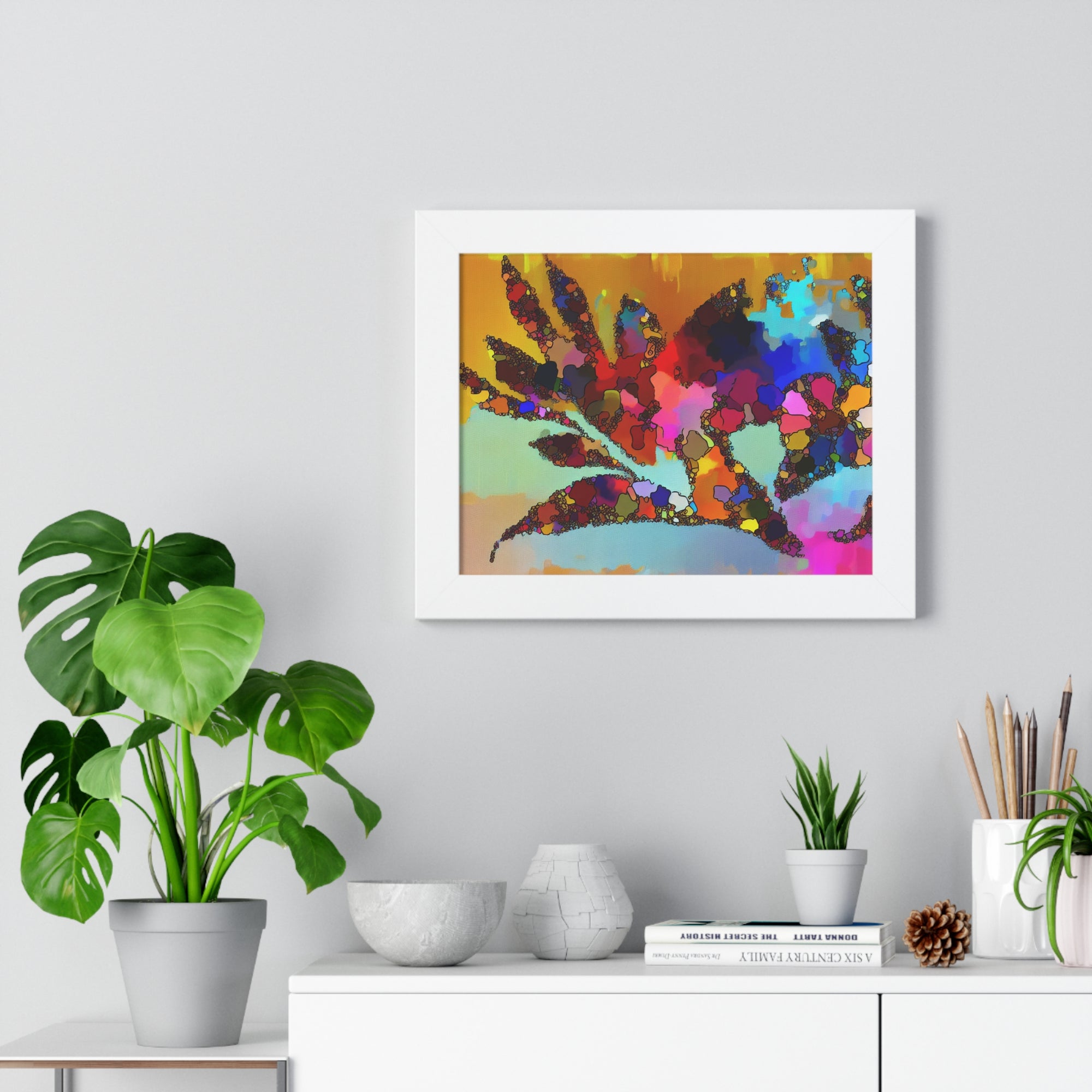 Botanical Rhythm and Flow | Framed Print