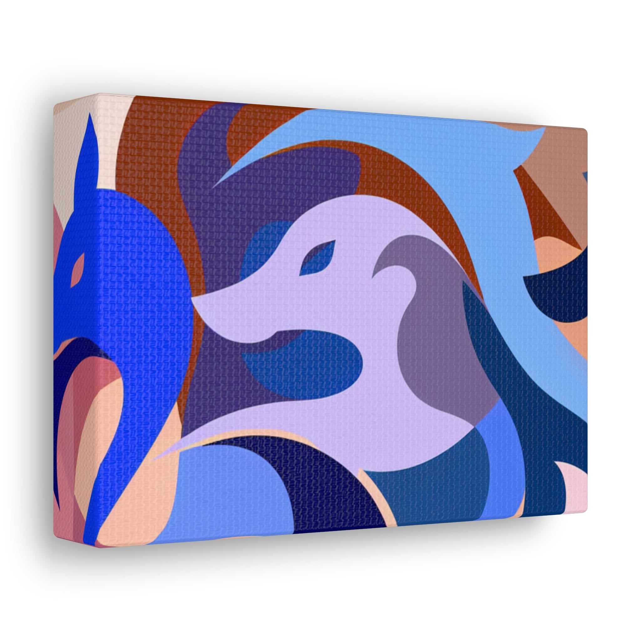 Foxes in Fluidity | Canvas