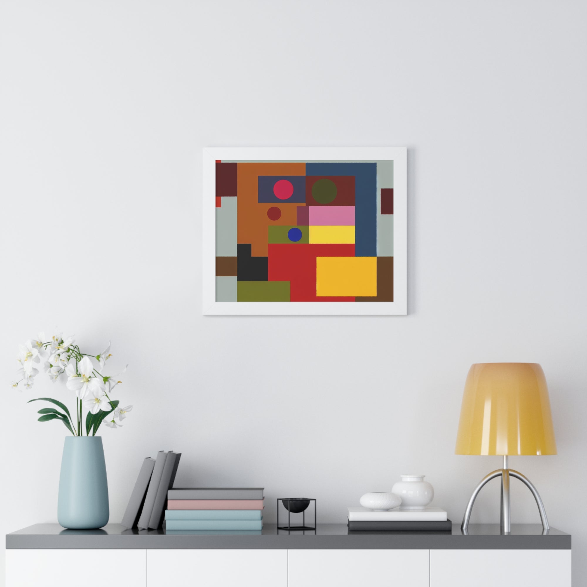 Radiant Geometry Unveiled | Framed Print