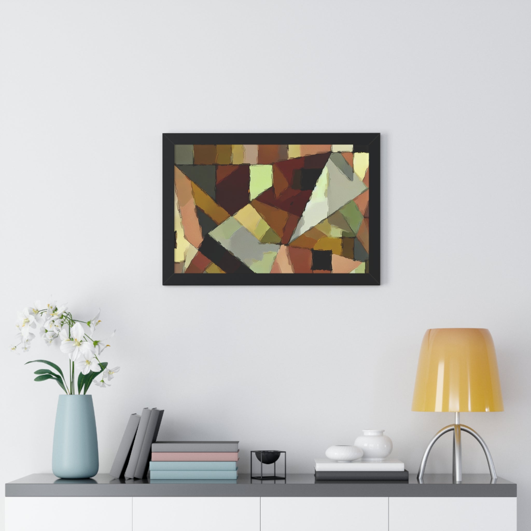 Fractured Earth and Rhythm | Framed Print