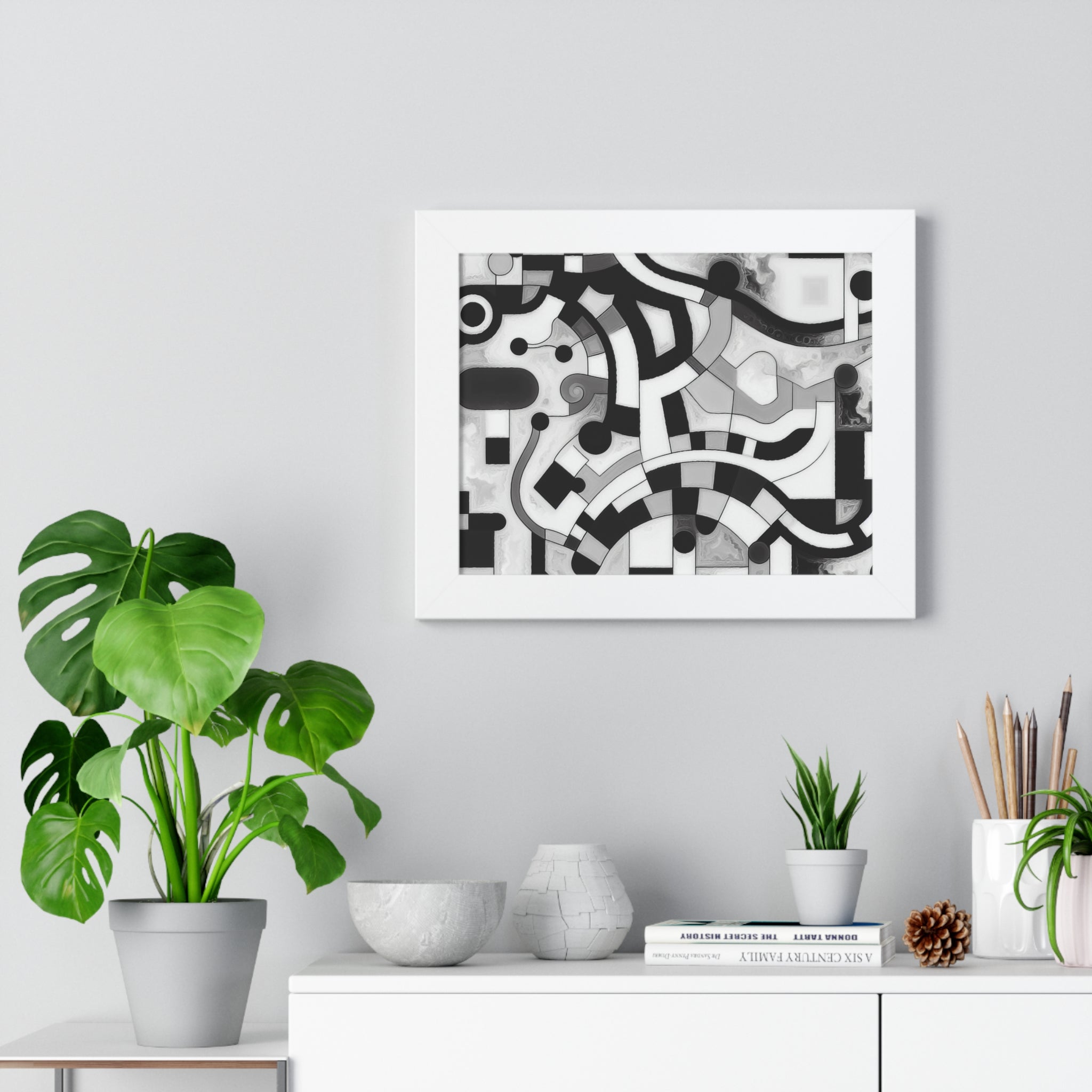 Rhythm of Shadows | Framed Print