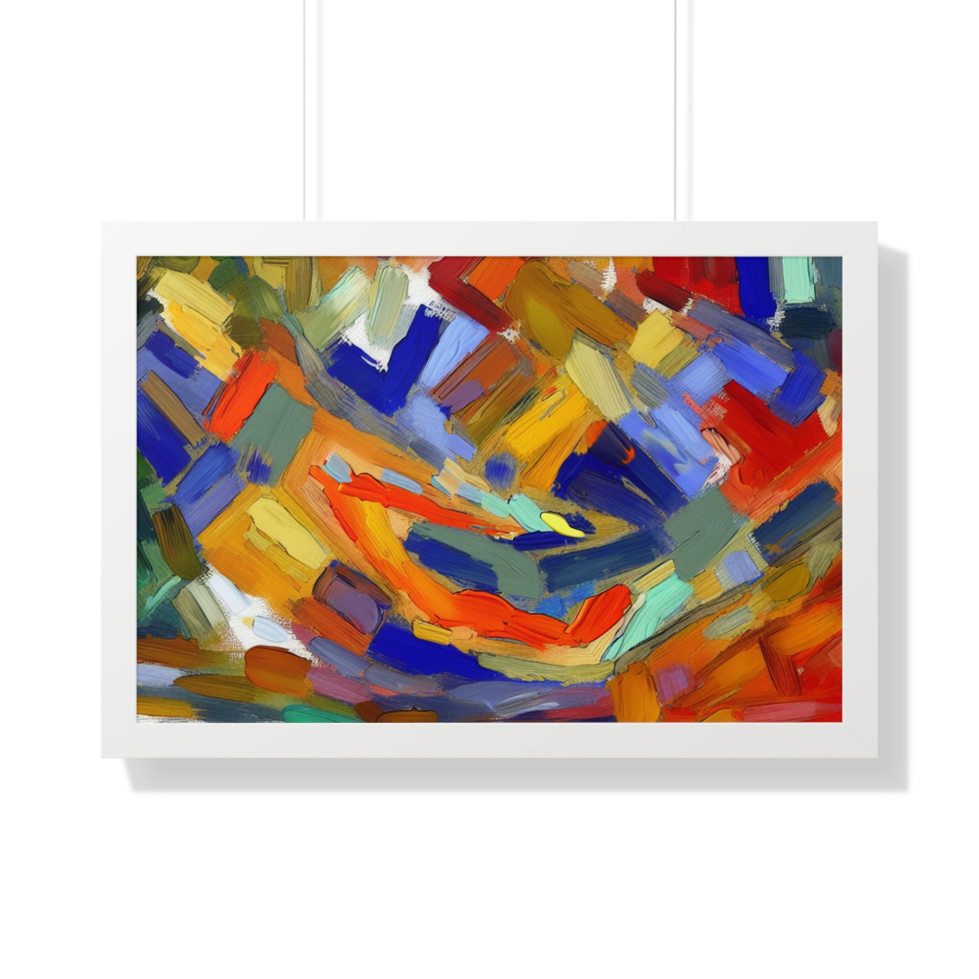 Kaleidoscopic Whirlwind | Framed Print