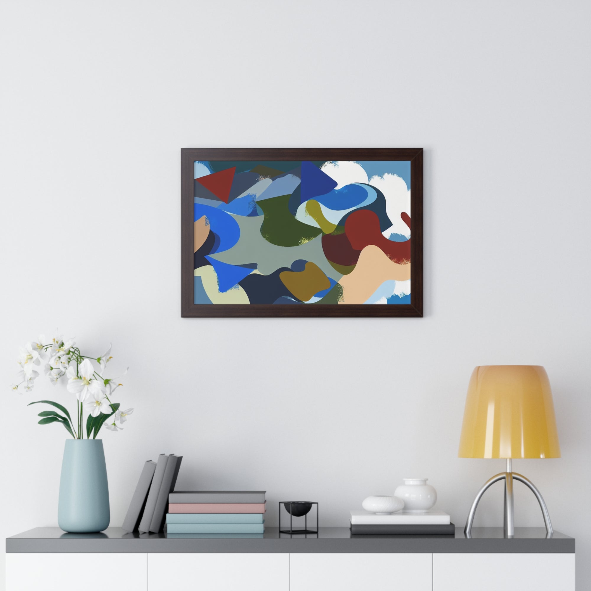 Elysian Echoes of Earth | Framed Print