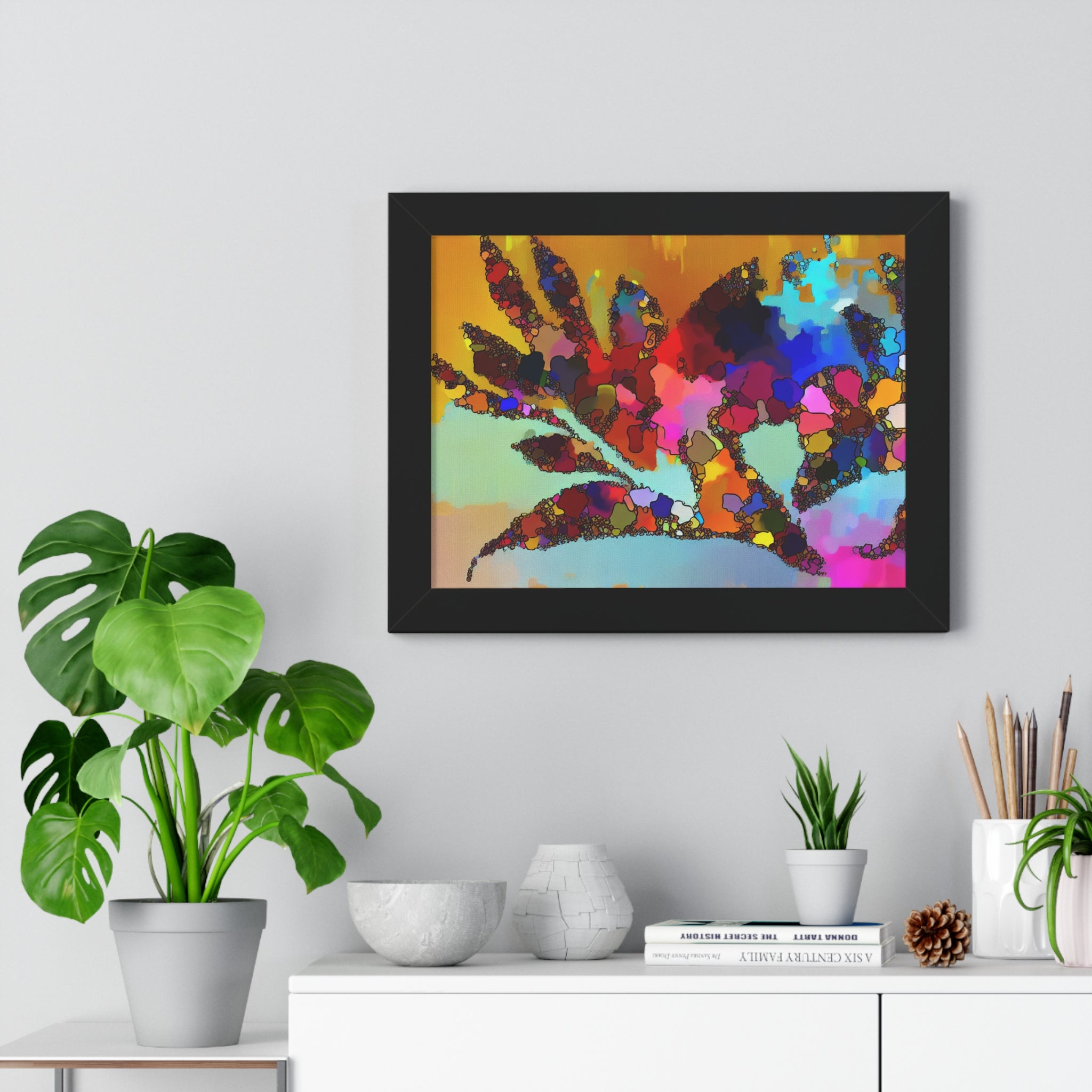 Botanical Rhythm and Flow | Framed Print