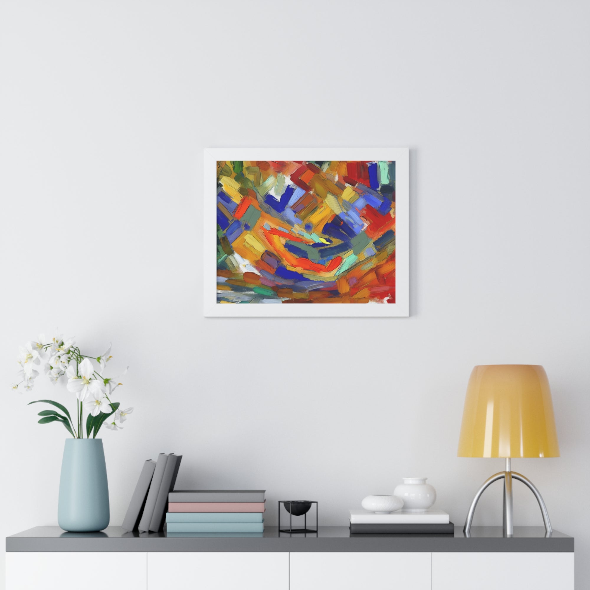 Kaleidoscopic Whirlwind | Framed Print